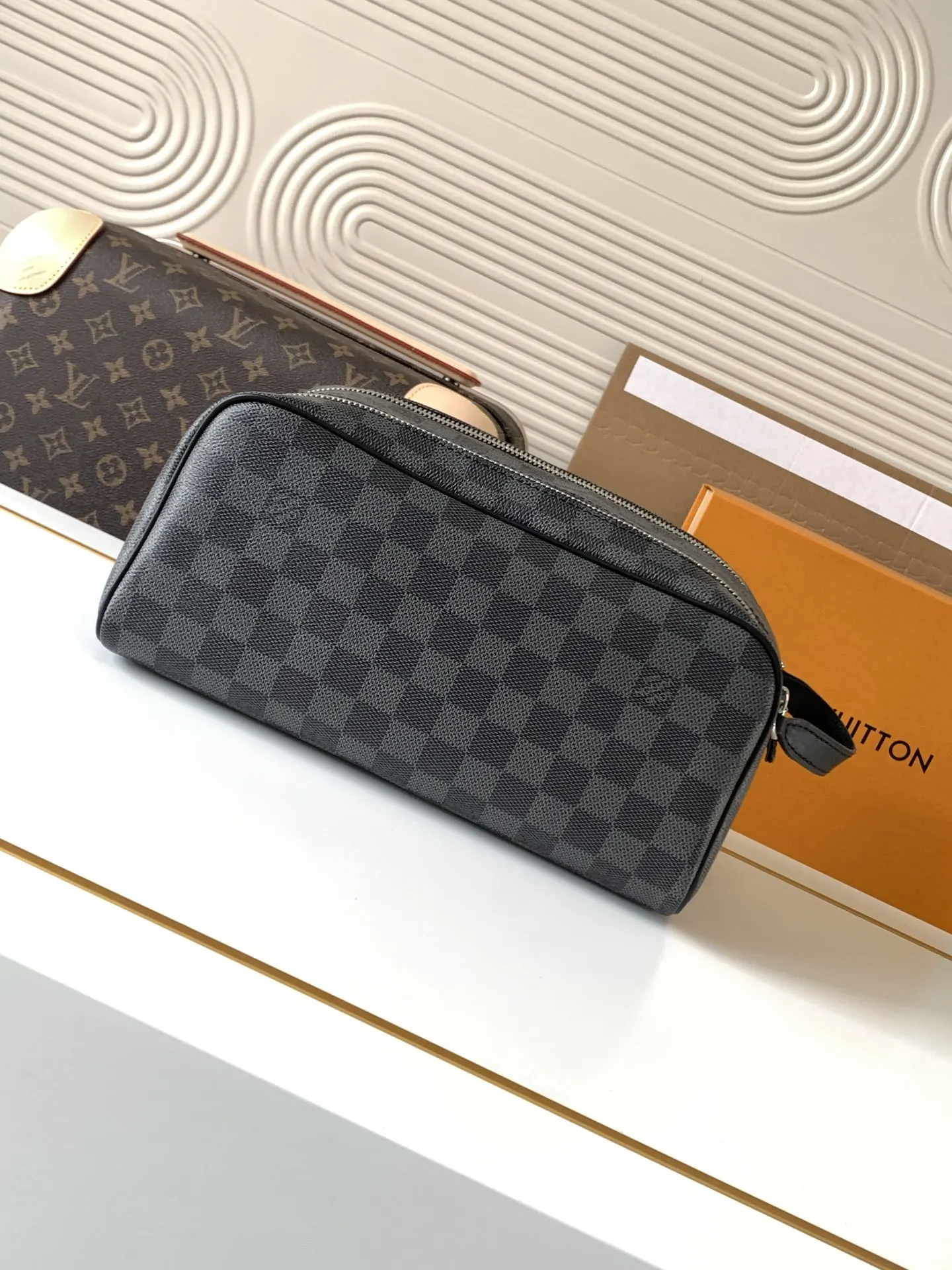 Louis Vuitton Organizer Pouch Travel Leather
