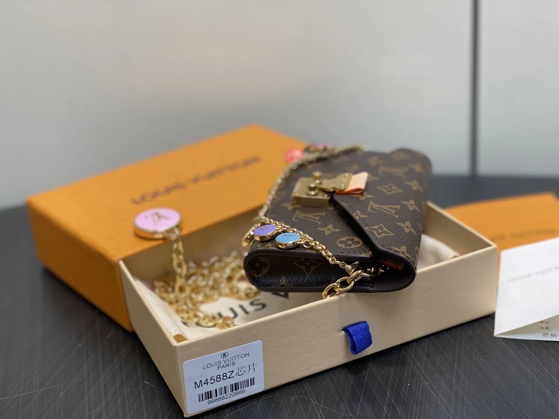 老花 Mo精品 老花 链条腰包腰带 TM PO 休闲腰包款