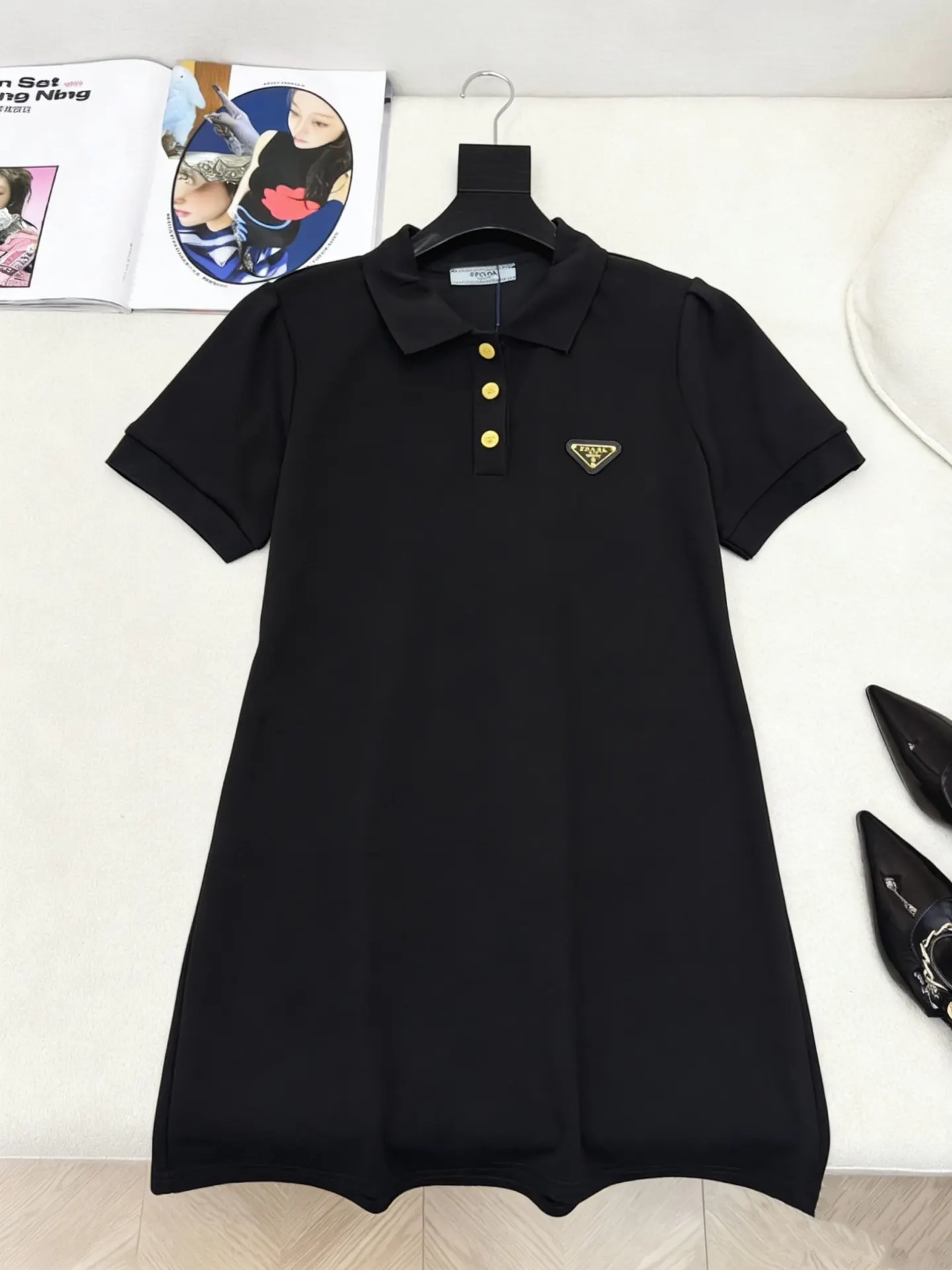 Prada 连衣裙 修身气质