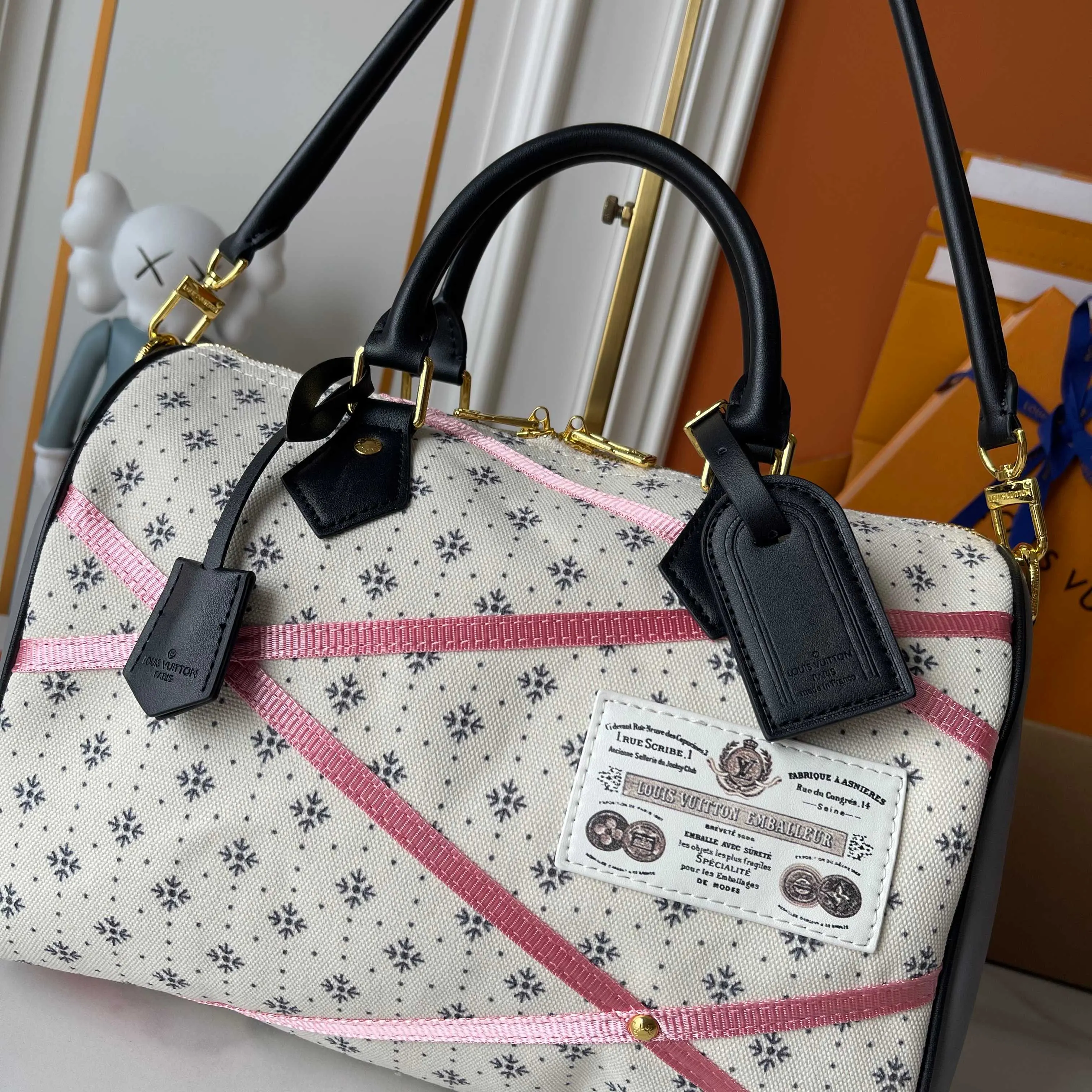 Speedy 牛皮 手提包 通勤手提款