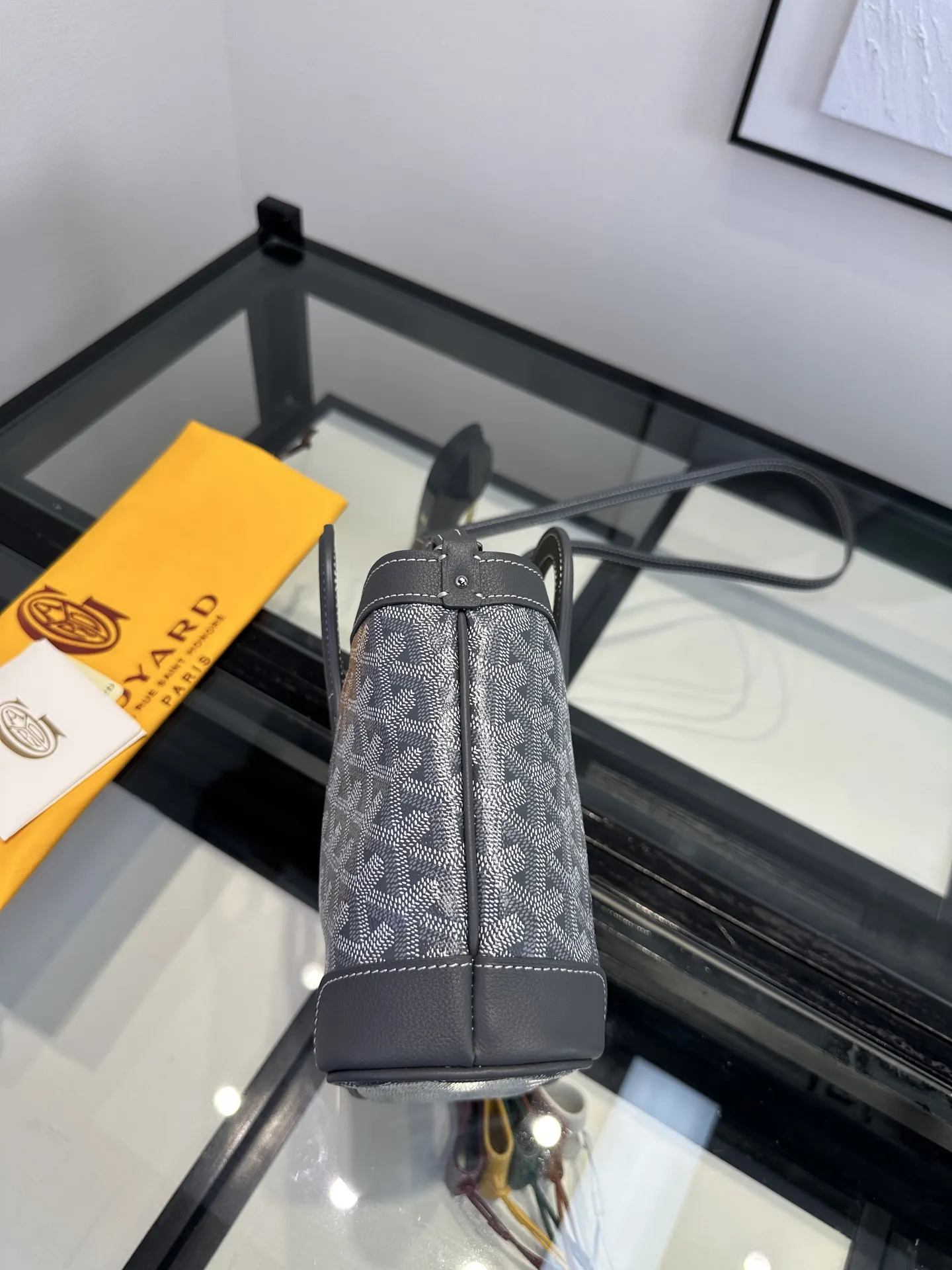 Gray Crossbody Bag Lightweight