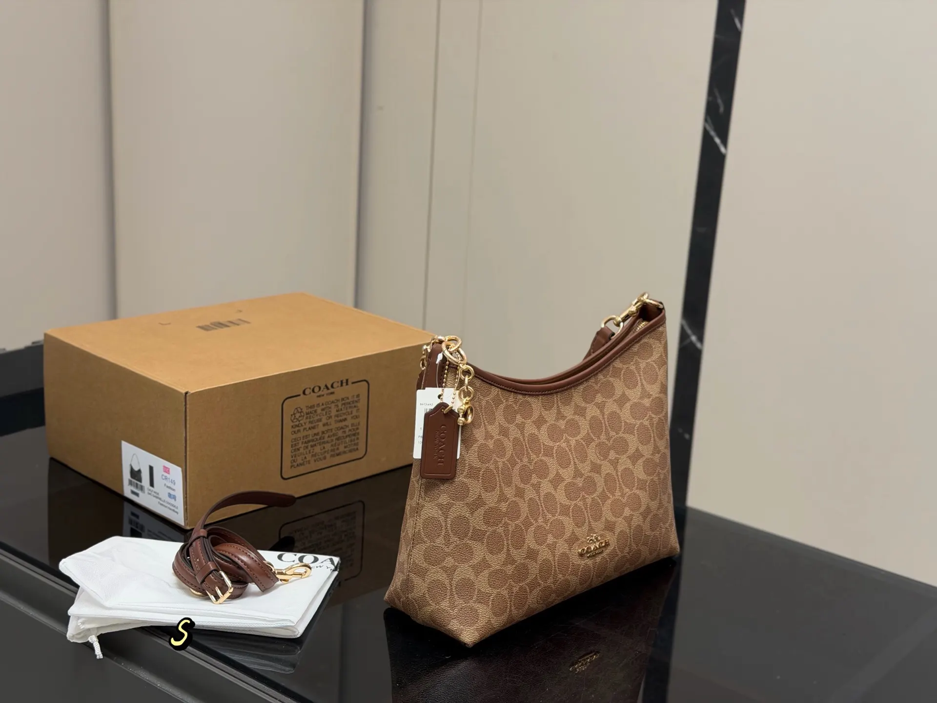 Coach Hobo 盒 laurel 腋下包 復古腋下背款