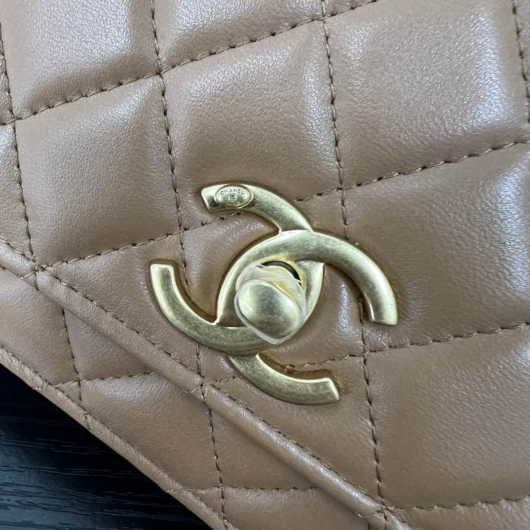 Chanel 小羊皮19 Bag鏈條包 單肩斜挎