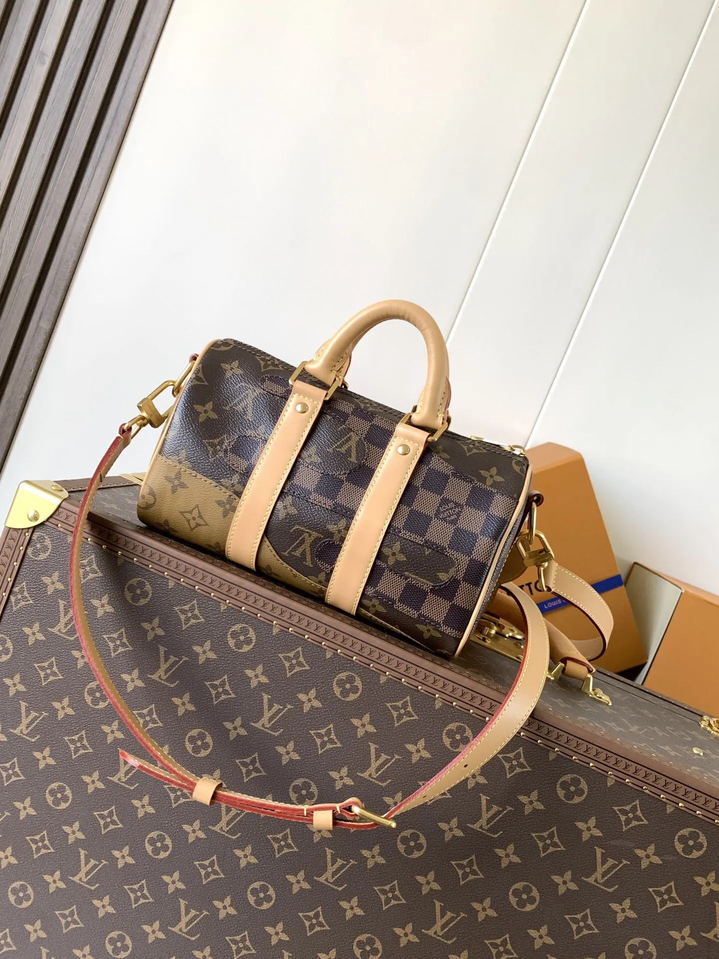 LV Keepall 老花旅行包 棕色手柄出行款｜ORBUYBAG 岚奢包高端时尚精品