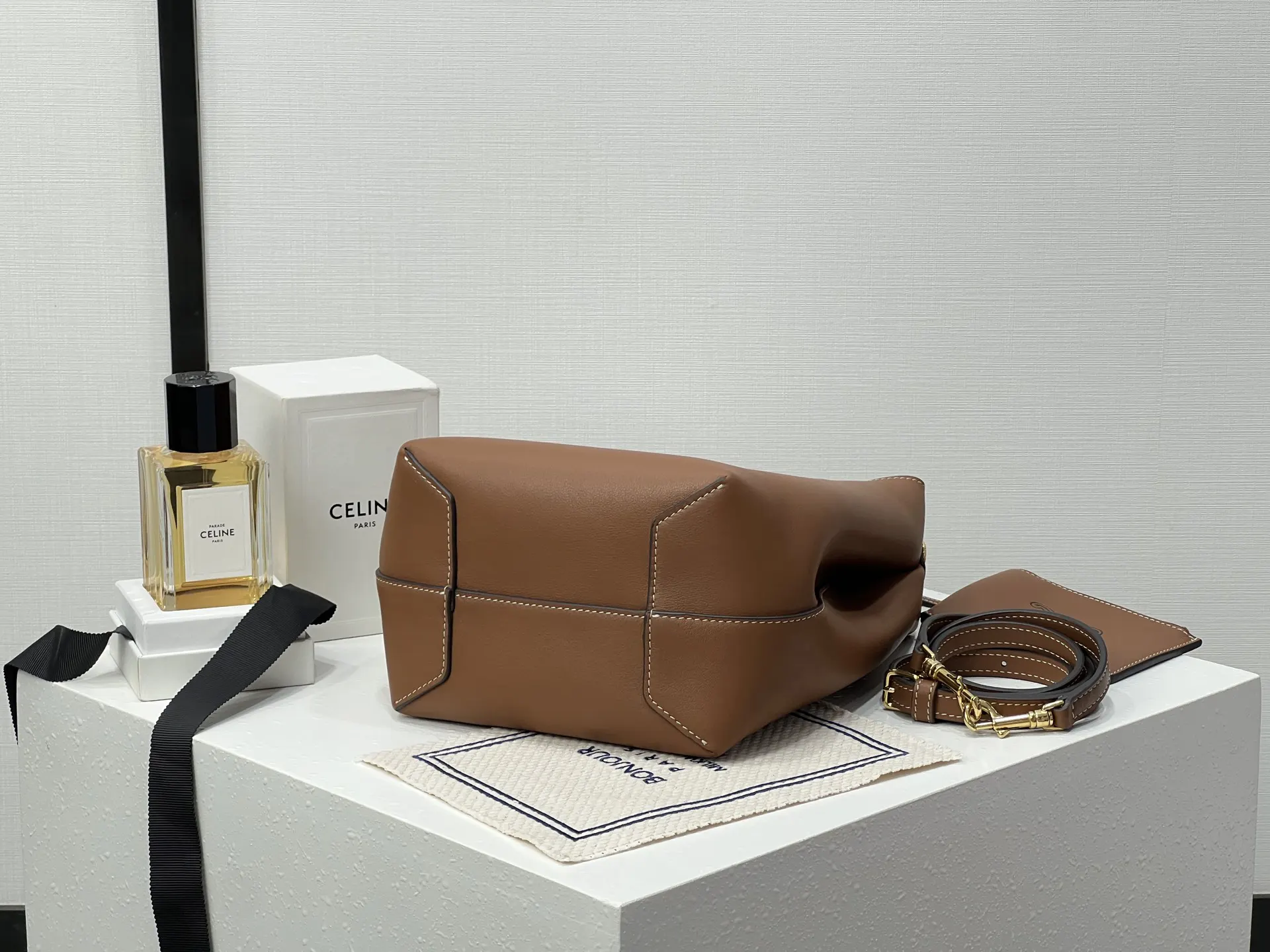 Bucket Bag Casual Leather