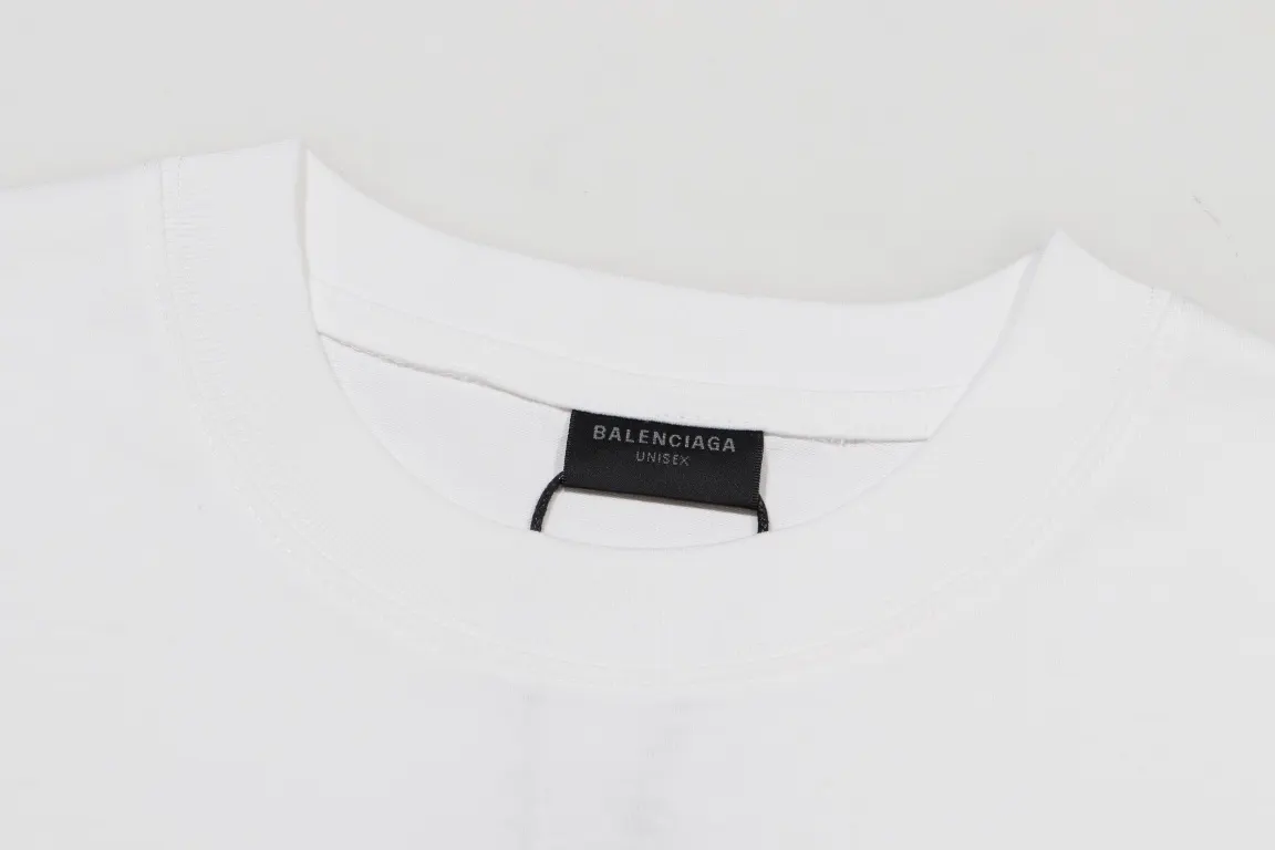 Balenciaga Black Short Sleeve T-Shirt Loose