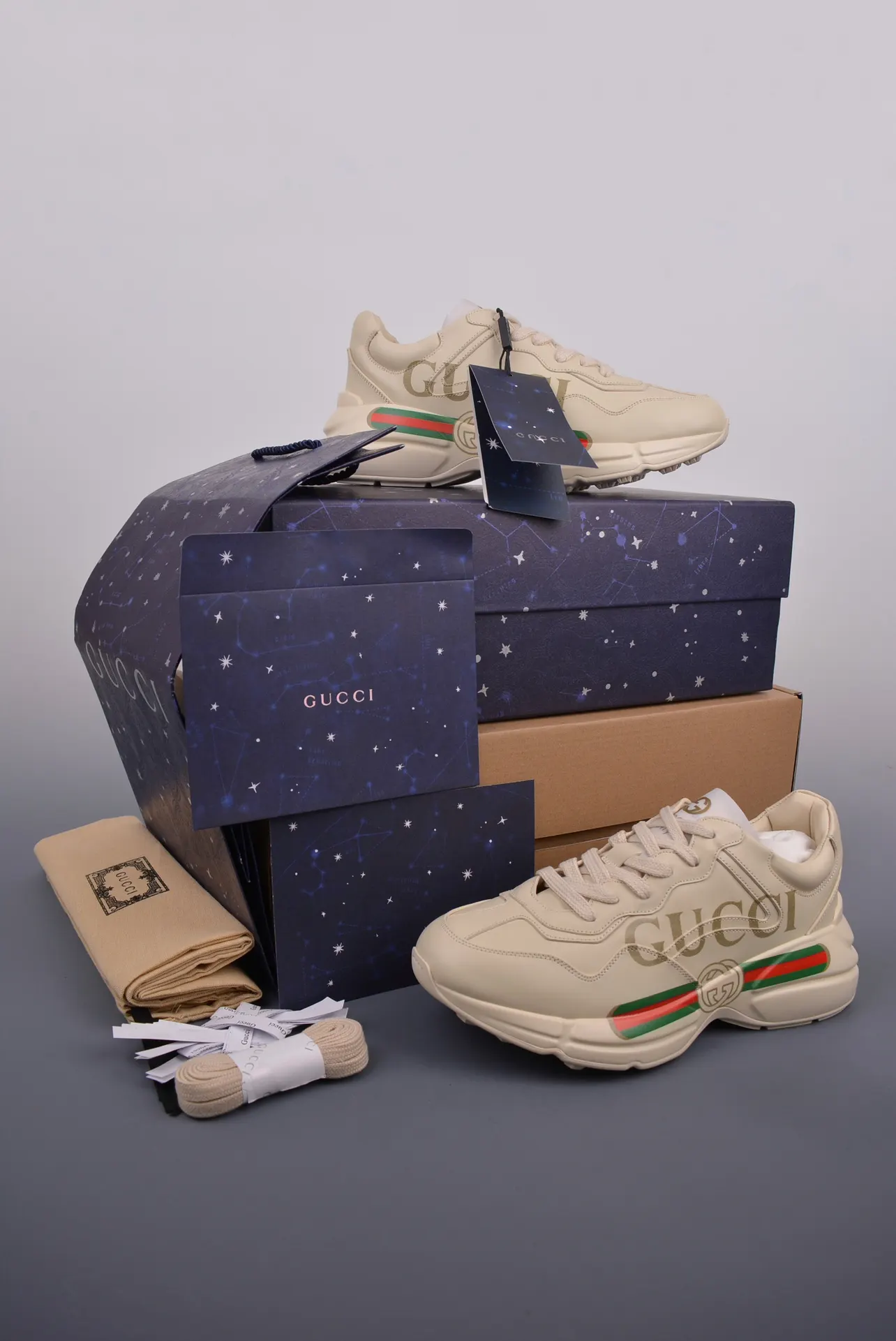 Gucci Rhyton 老爹鞋 休閒運動 運動鞋