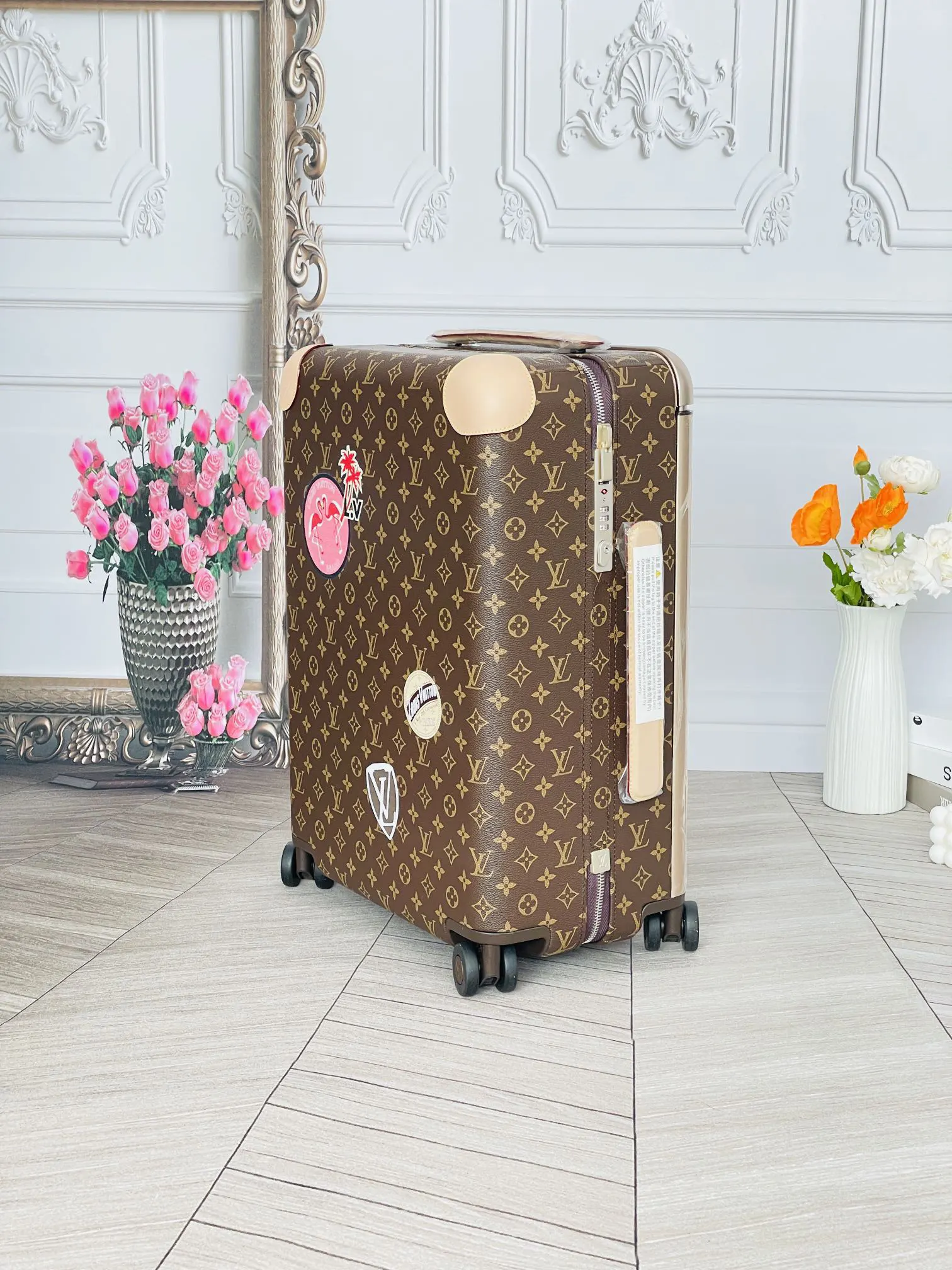 Louis Vuitton Monogram Suitcase Travel Lightweight Canvas