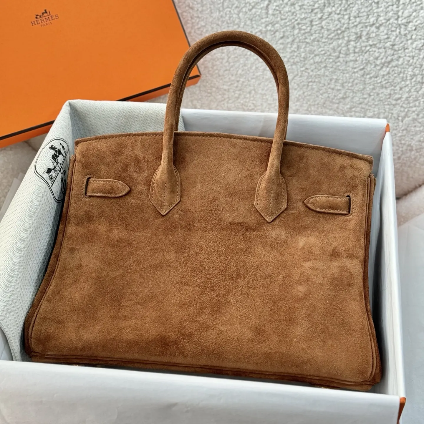 Birkin 30 麂皮 金棕 金扣 全手工 细节 实拍 ; 包袋 精選款(數字3) Birkin 30 麂皮 金棕 金扣 全手工 细节 实拍 ; 包袋 精選款(數字3)