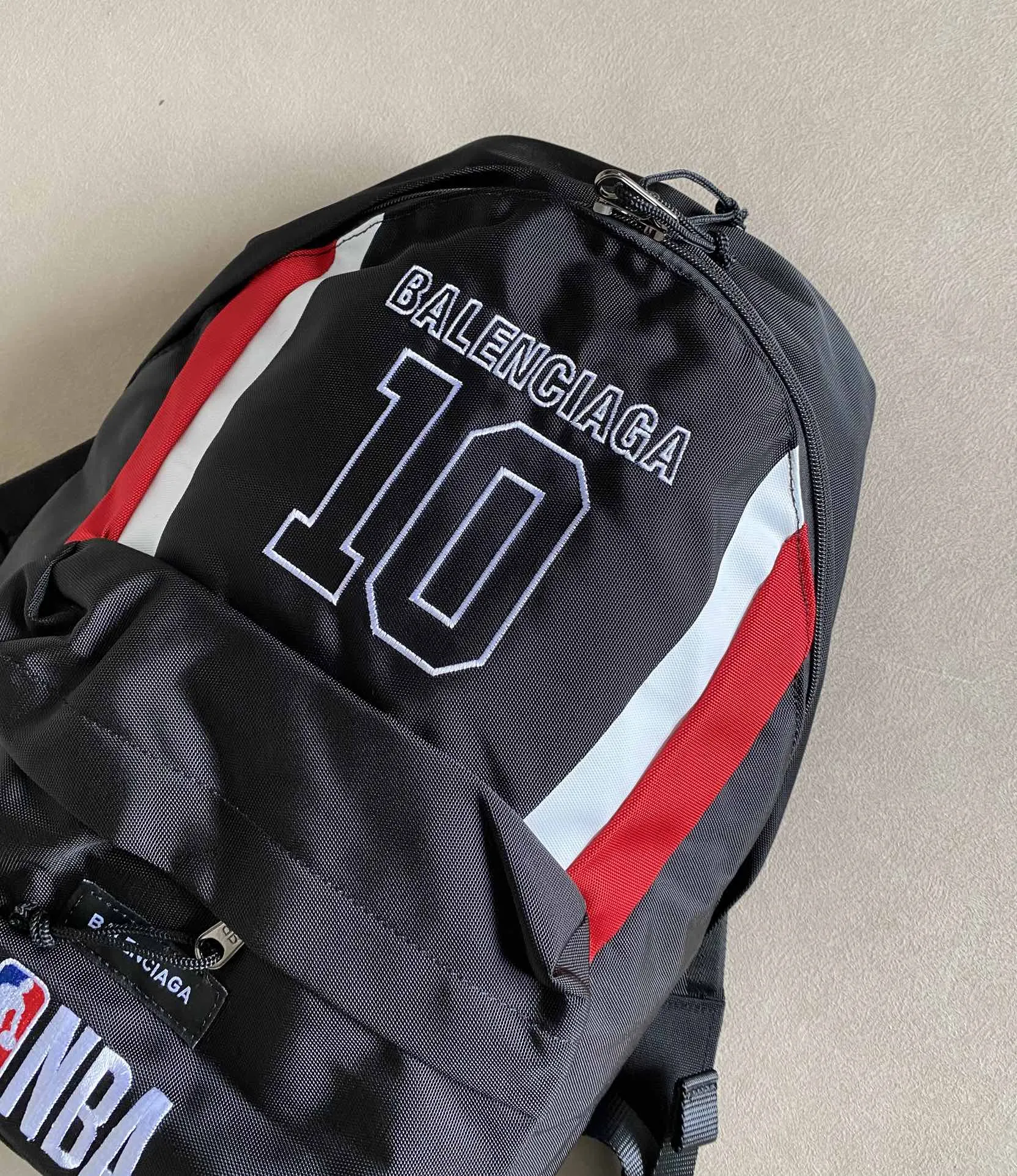 Balenciaga 黑色 帆布 雙肩包 实用雙肩款