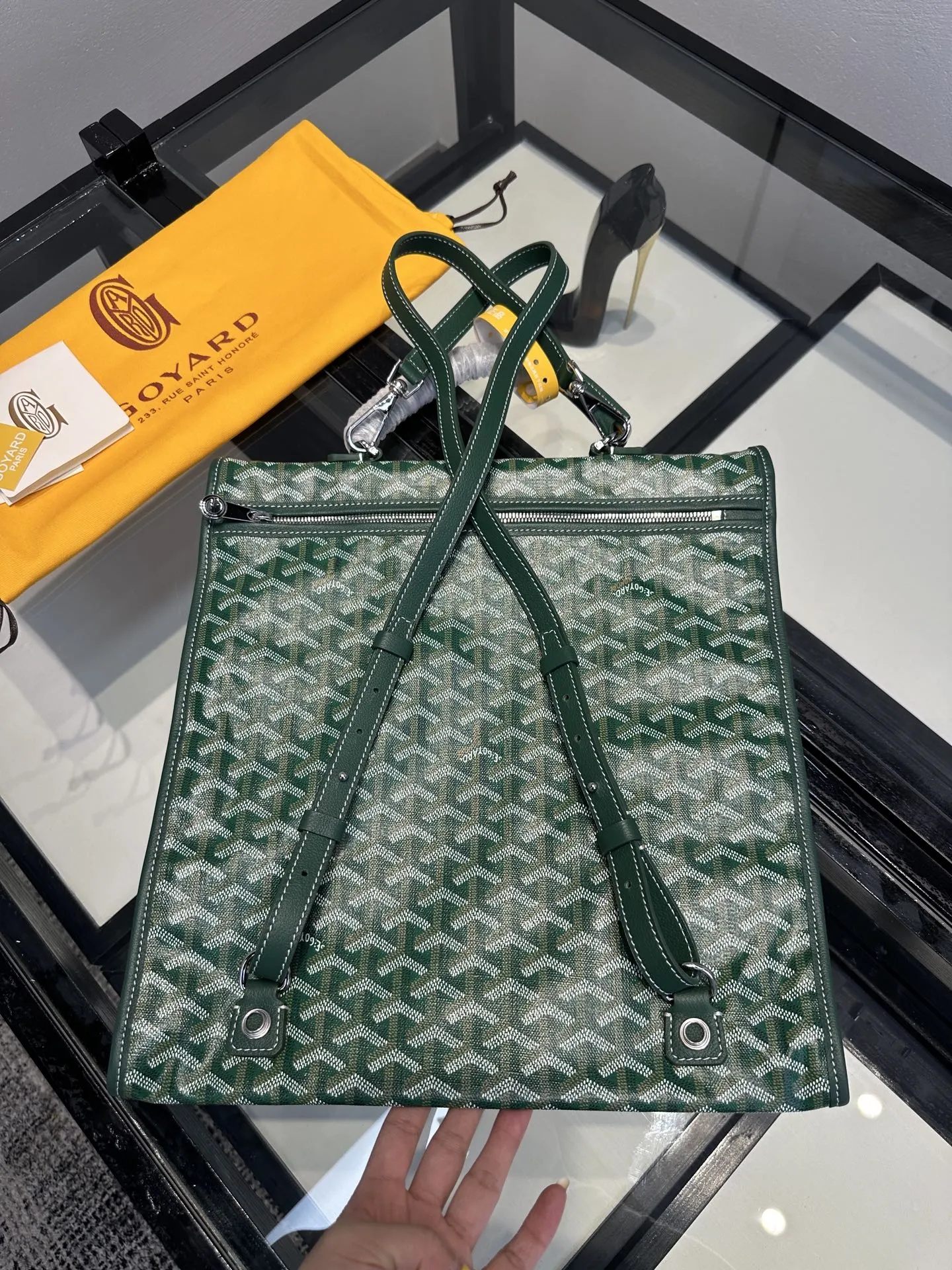 Goyard 綠色 外出旅行时请一定记得带上 Saint Léger 因 旅行袋 大容量旅行款