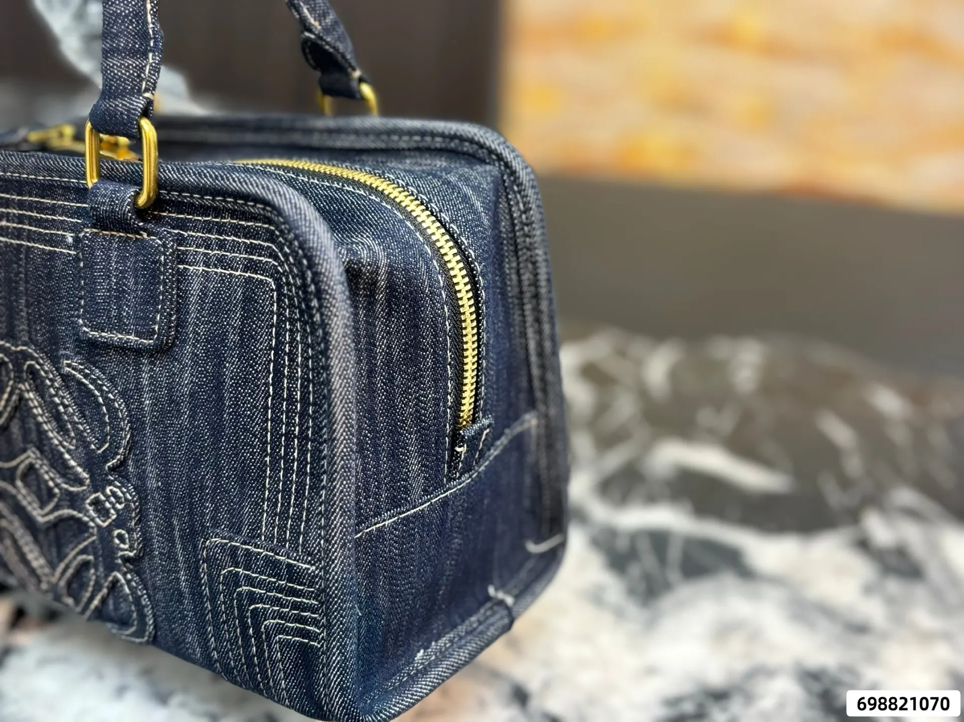 Loewe 拼色 帆布 这才是罗意威最值得入的中古包吧 斜挎包 轻便斜挎款
