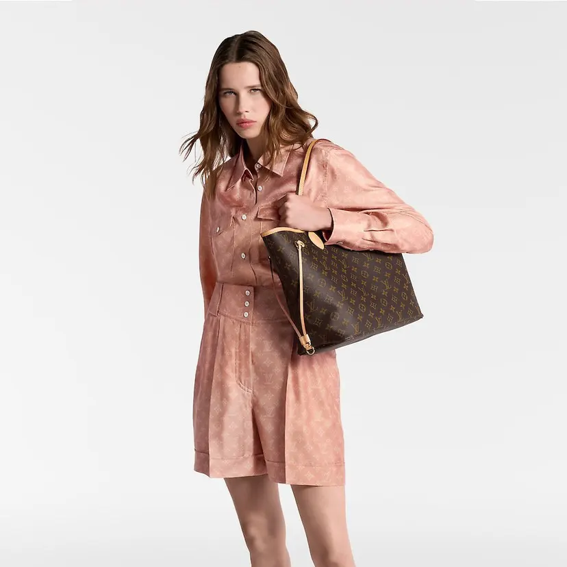 Neverfull 牛皮 托特包 大容量托特款
