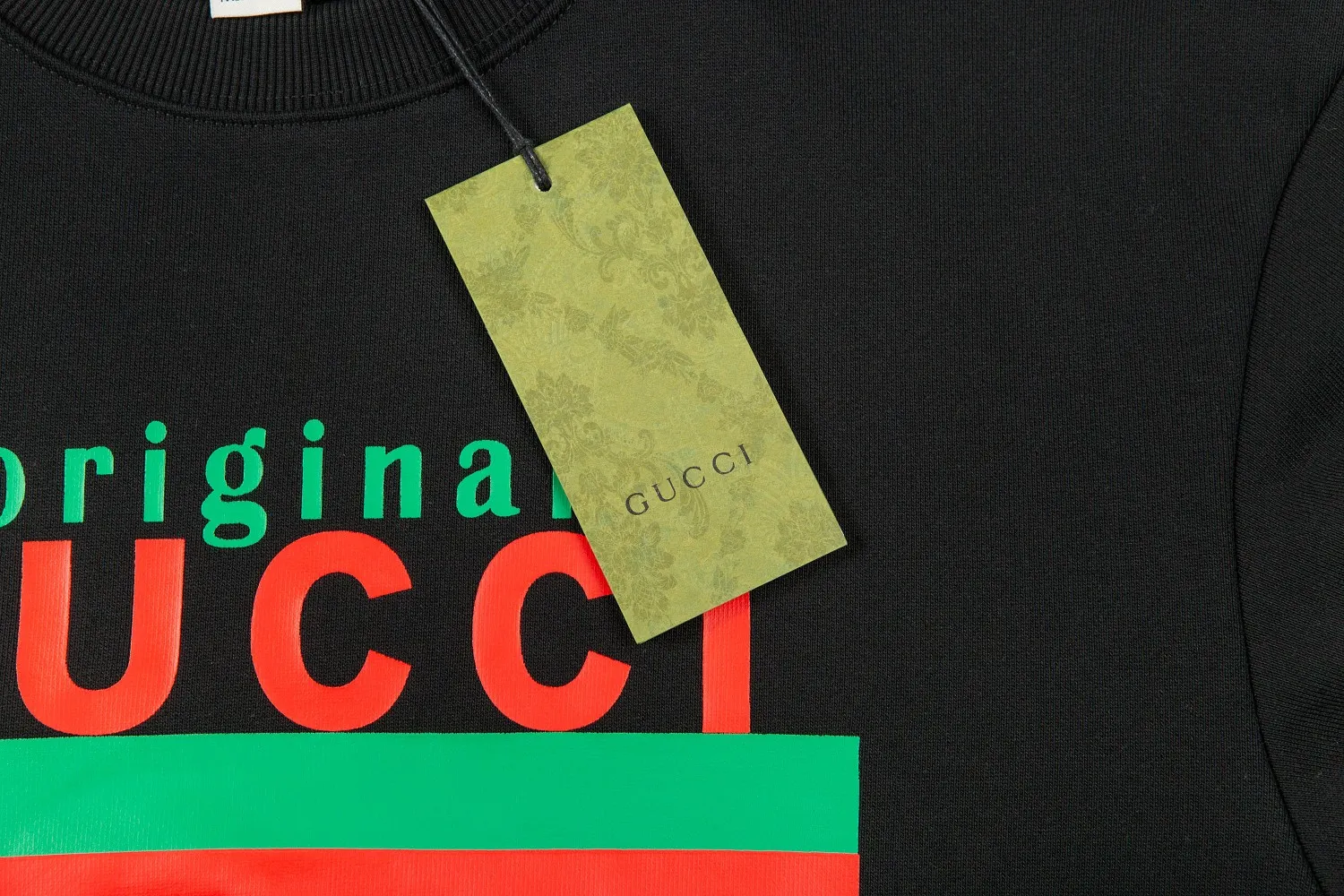 Gucci 黑色 印花 卫衣