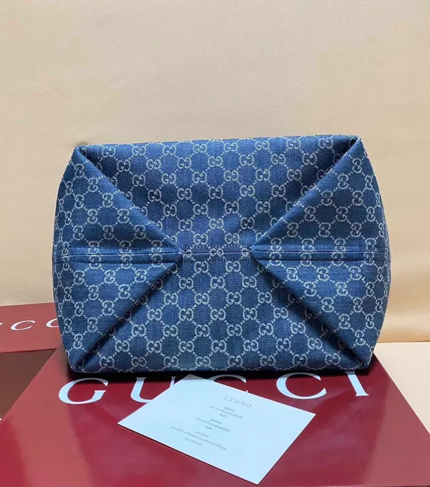 Gucci Neverfull 牛仔 托特包 大容量托特款