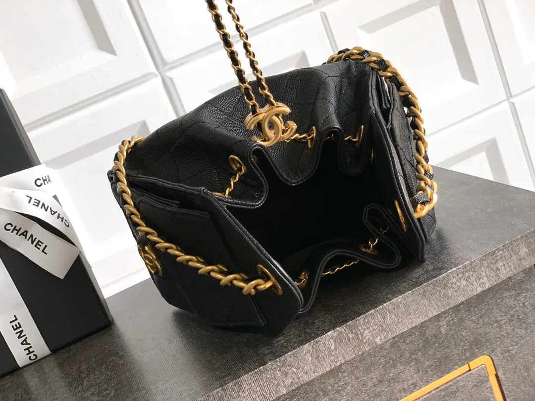 Gold Hobo Shoulder Bag Vintage