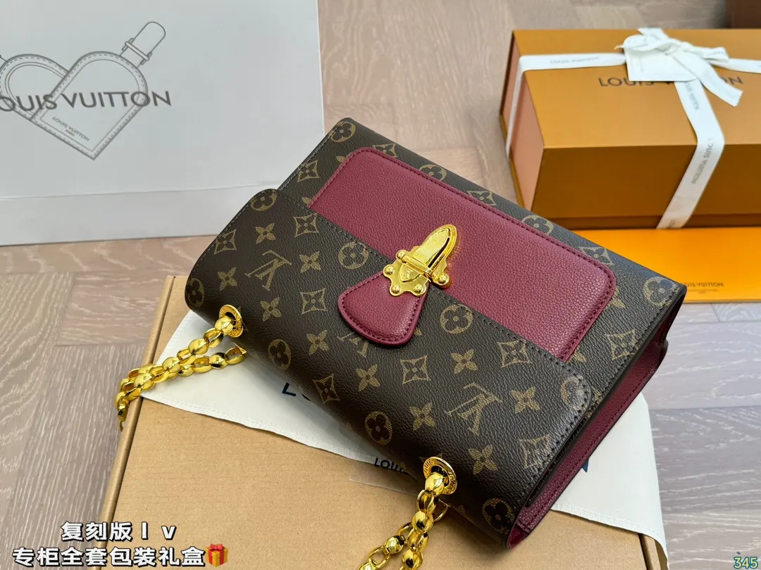 LV 經典秀款 victoi 鏈條包 精致鏈條款