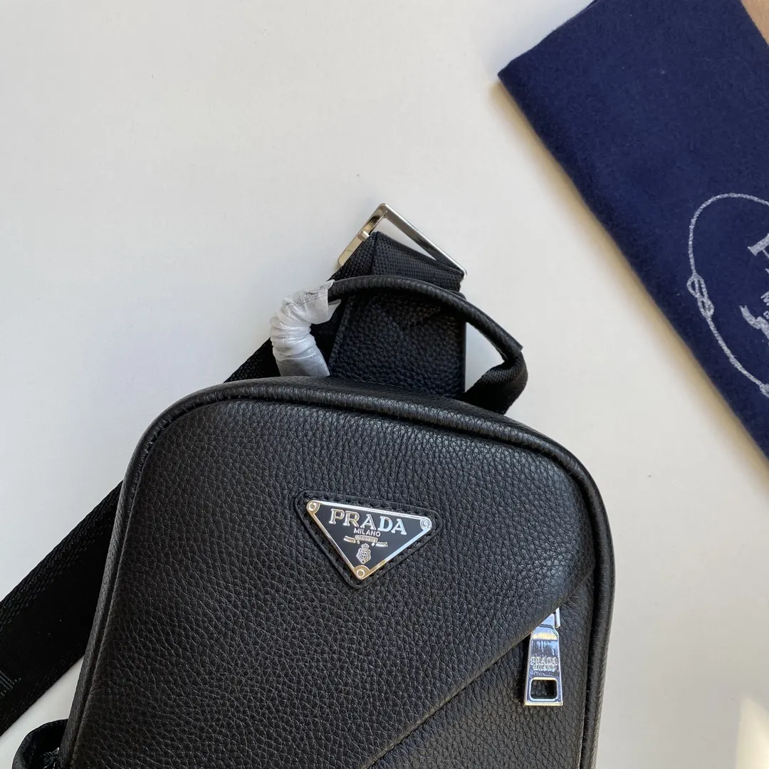 Prada Black Belt Bag Casual Leather