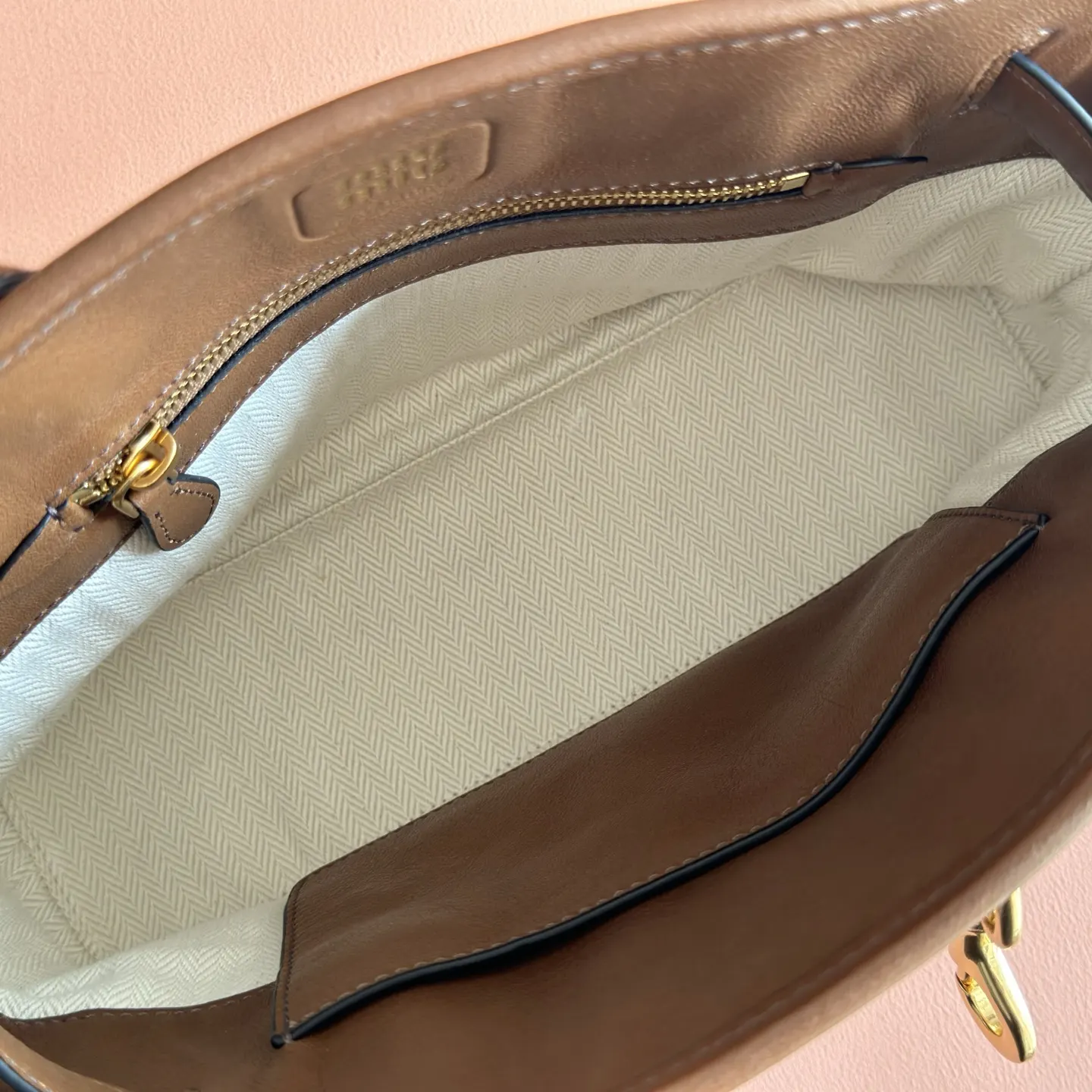 Gold Shoulder Bag