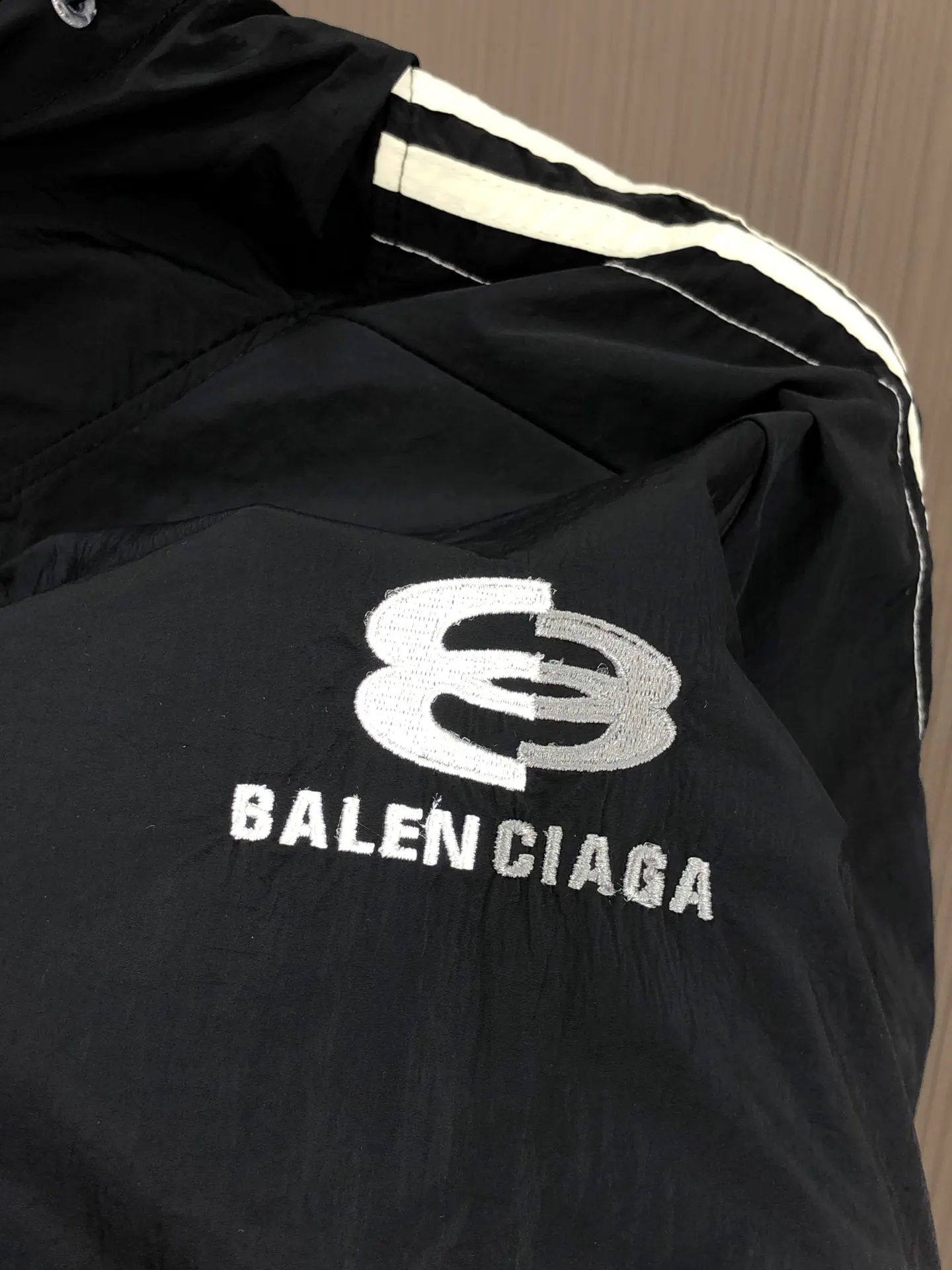 Balenciaga Hoodie Sweatshirt Black