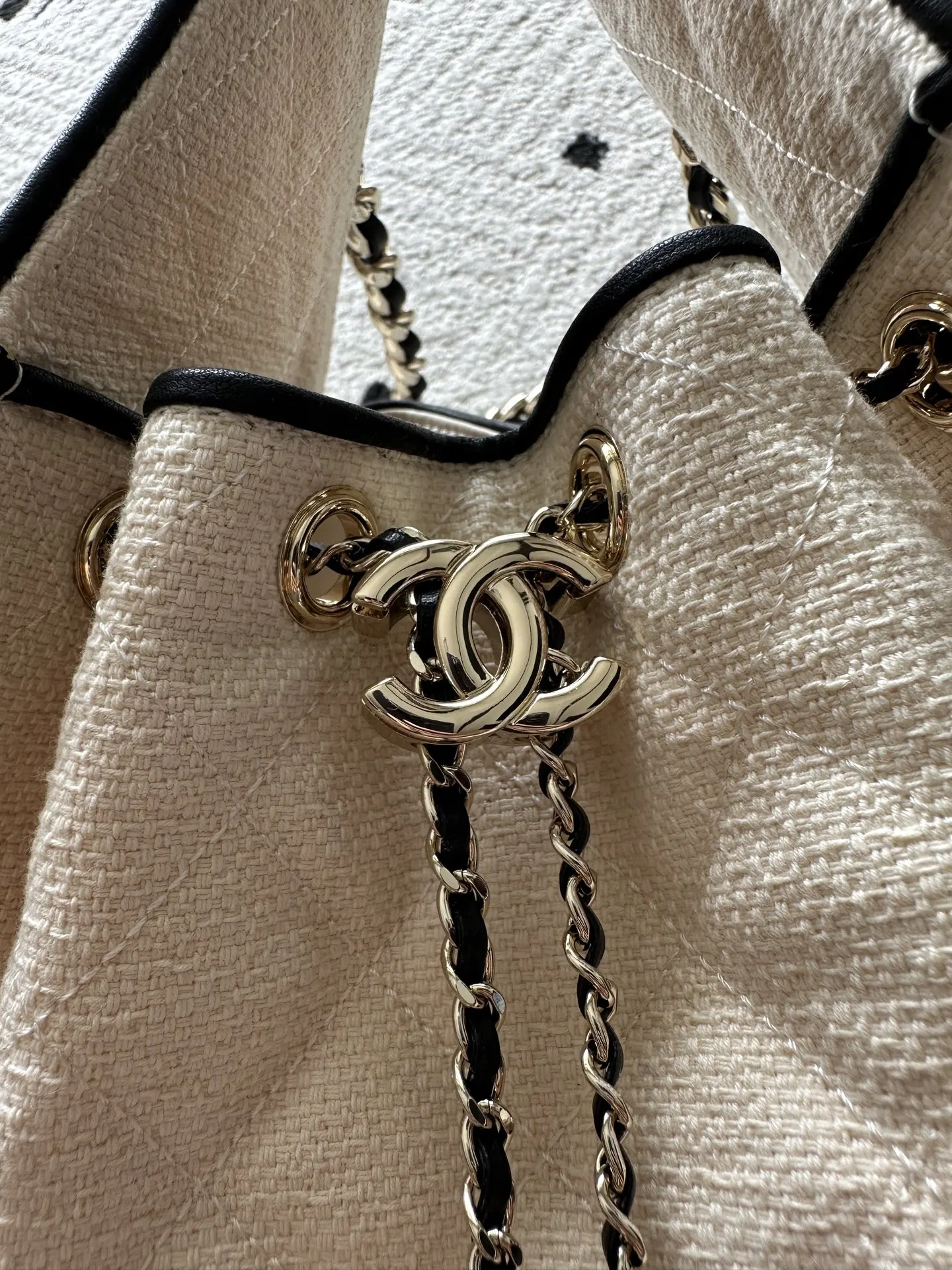 CHANEL 牛皮 腋下包 复古腋下背款