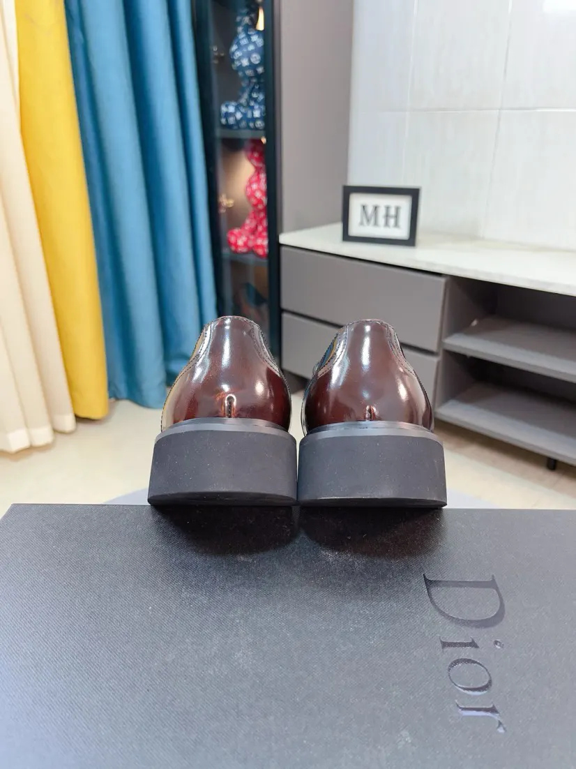 Dior Leather Loafers Black Image 2 Dior Leather Loafers Black Image 2