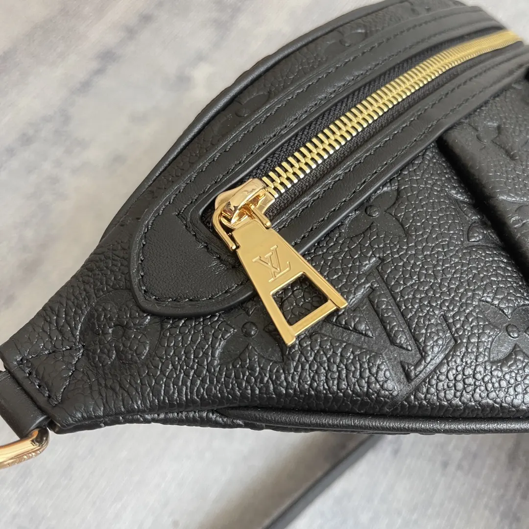 Gold Belt Bag Casual Leather