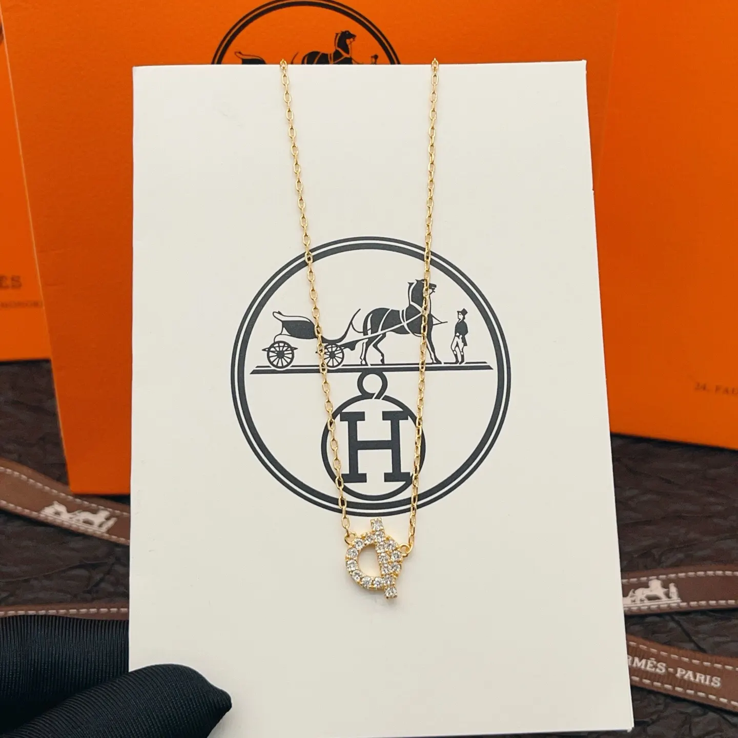 Hermès Roulis 金色 斜挎包