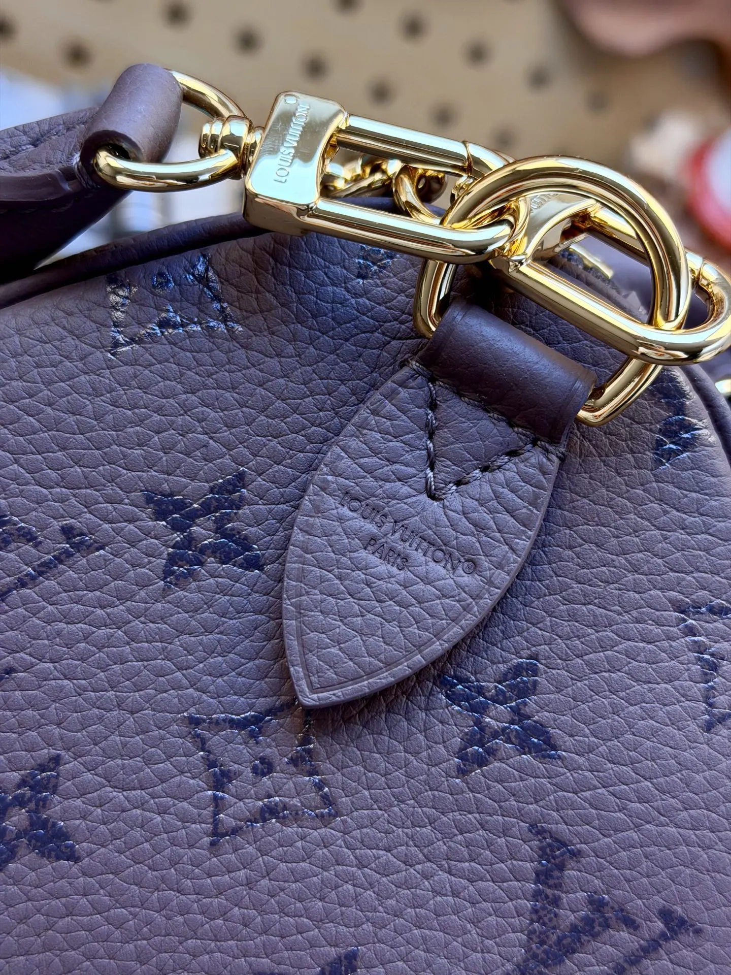 Louis Vuitton Chain Bag Leather