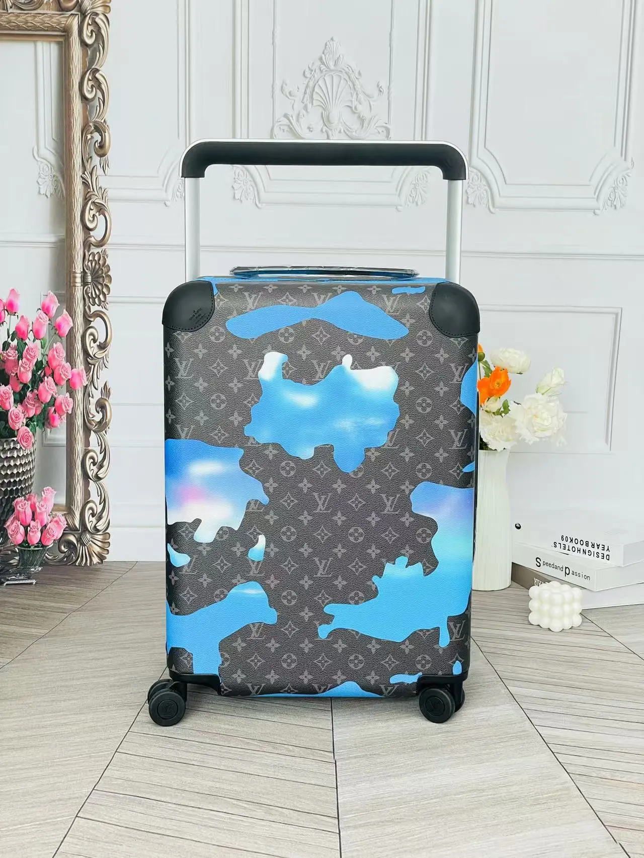 Louis Vuitton Monogram Suitcase Travel Lightweight Canvas