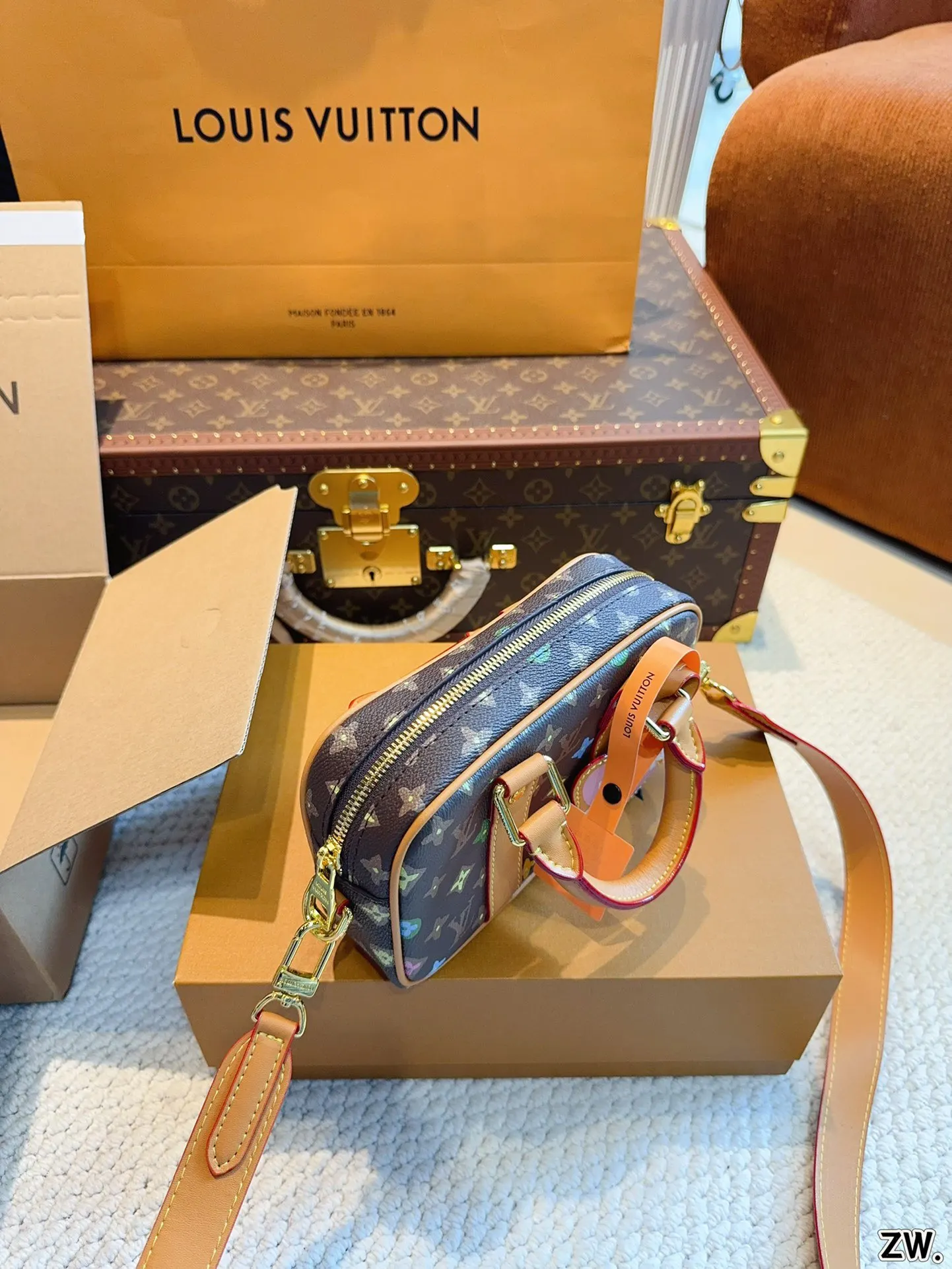 LV mini公文包 經典又时髦 意 商務通勤款