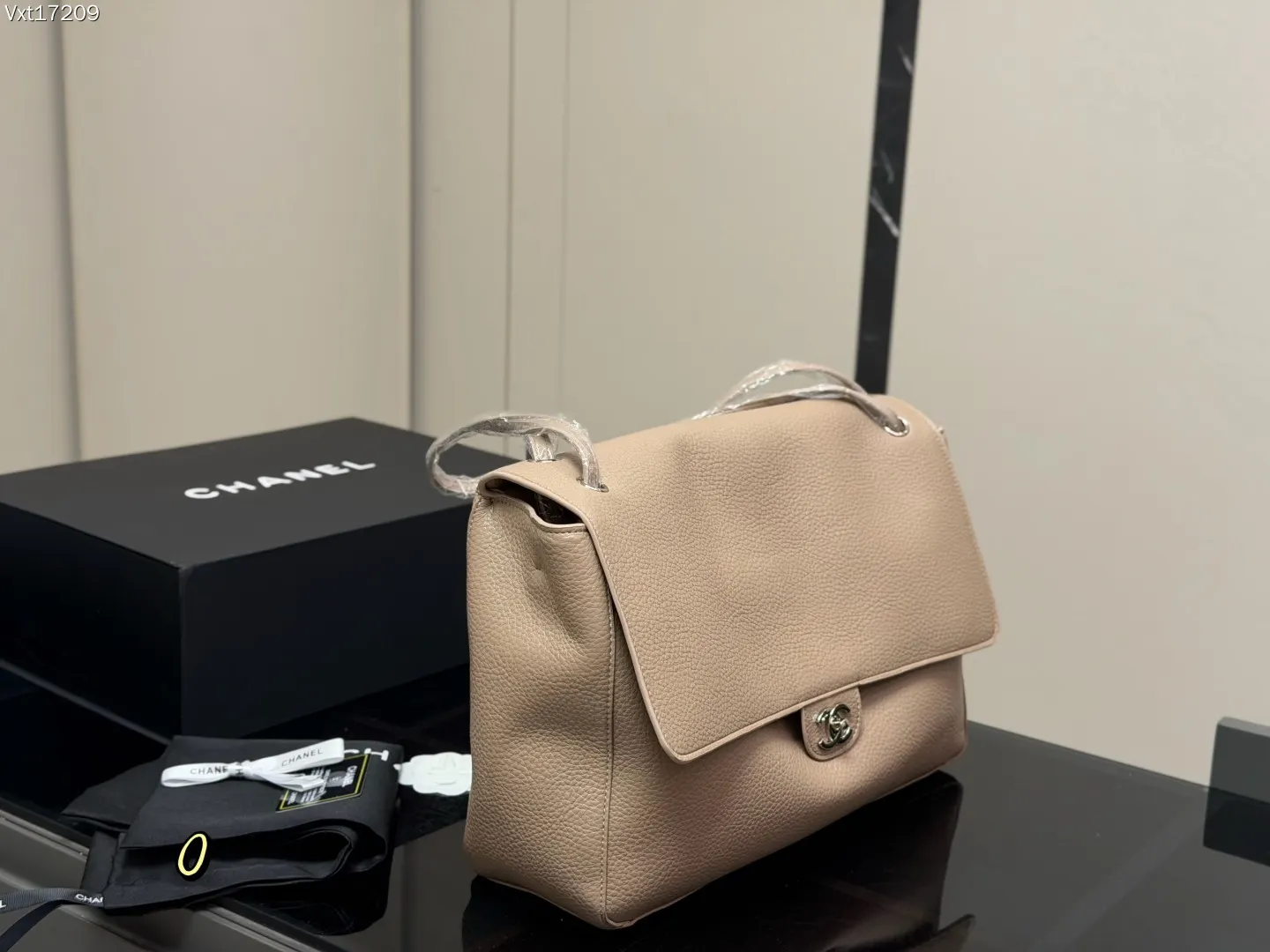 Chanel Hobo Shoulder Bag Vintage Leather