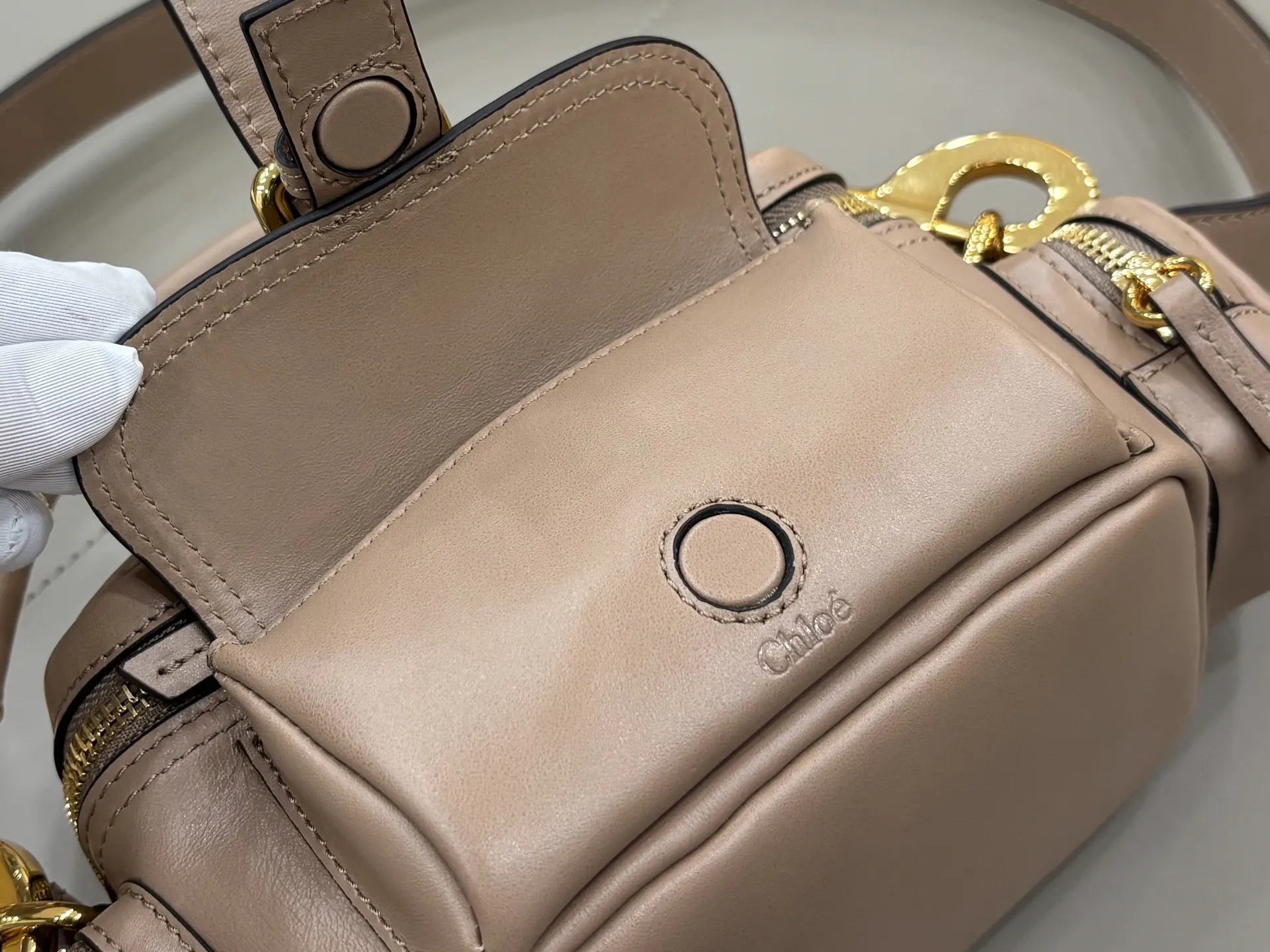 黑色 白色 Chloe Camera Bag 粉 斜背包 輕便斜挎款