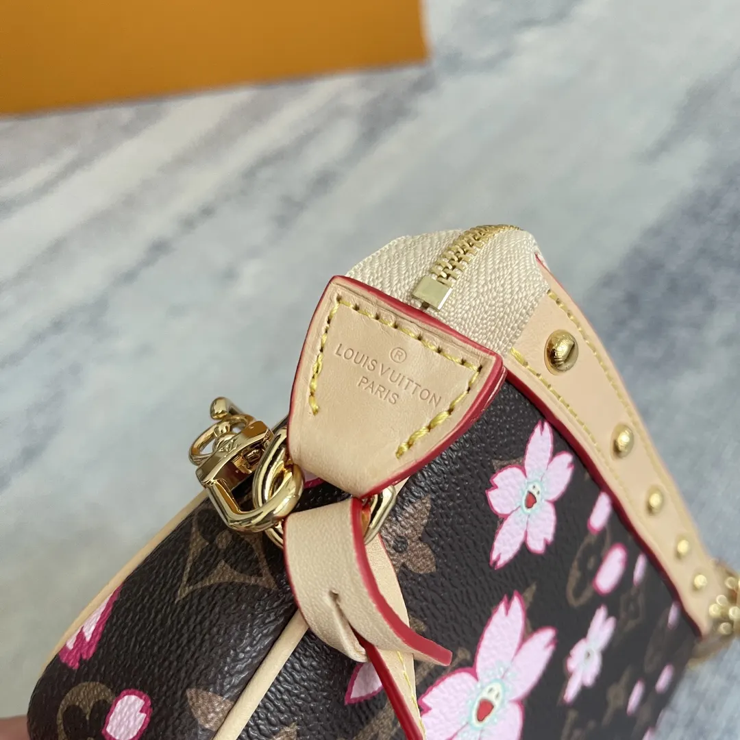LV 牛皮 链条包 精致链条款