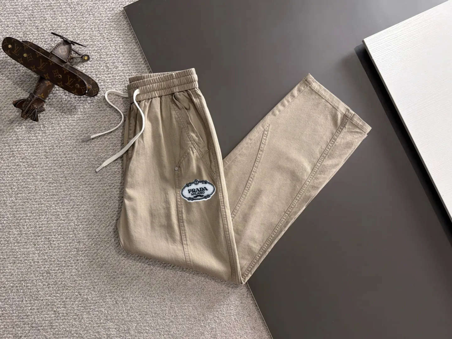 PRADA 2026 Spring Summer Pants Loose Casual
