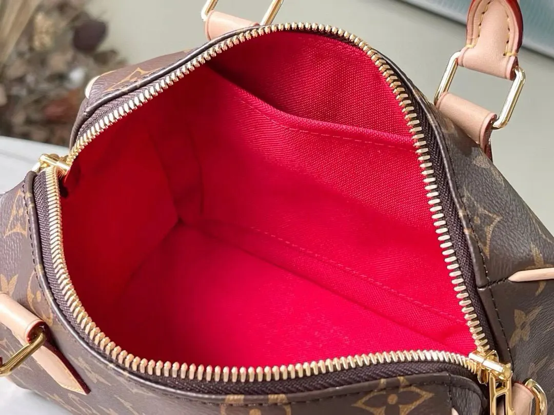 LV Speedy red handbag Image 9 LV Speedy red handbag Image 9