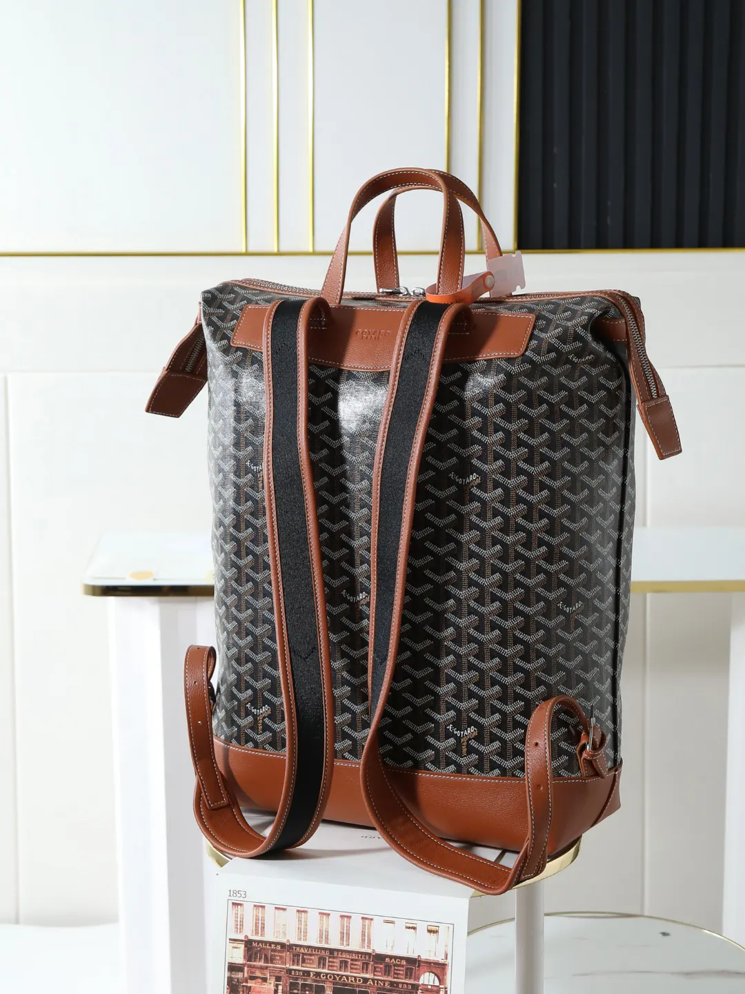 Goyard Backpack Leather