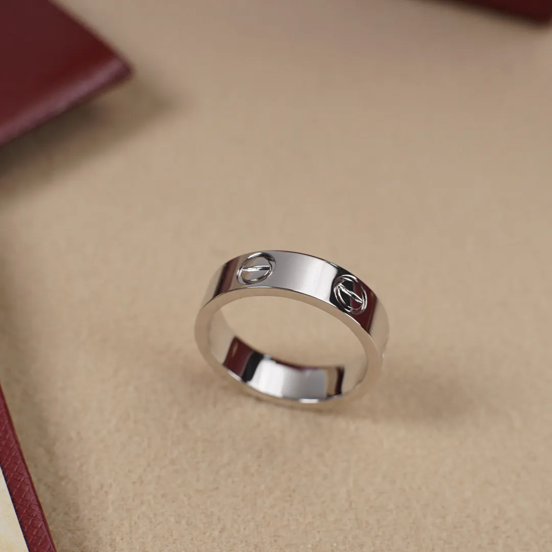 Cartier 玫瑰金 金色 銀色 香槟金 戒指 优雅指环款