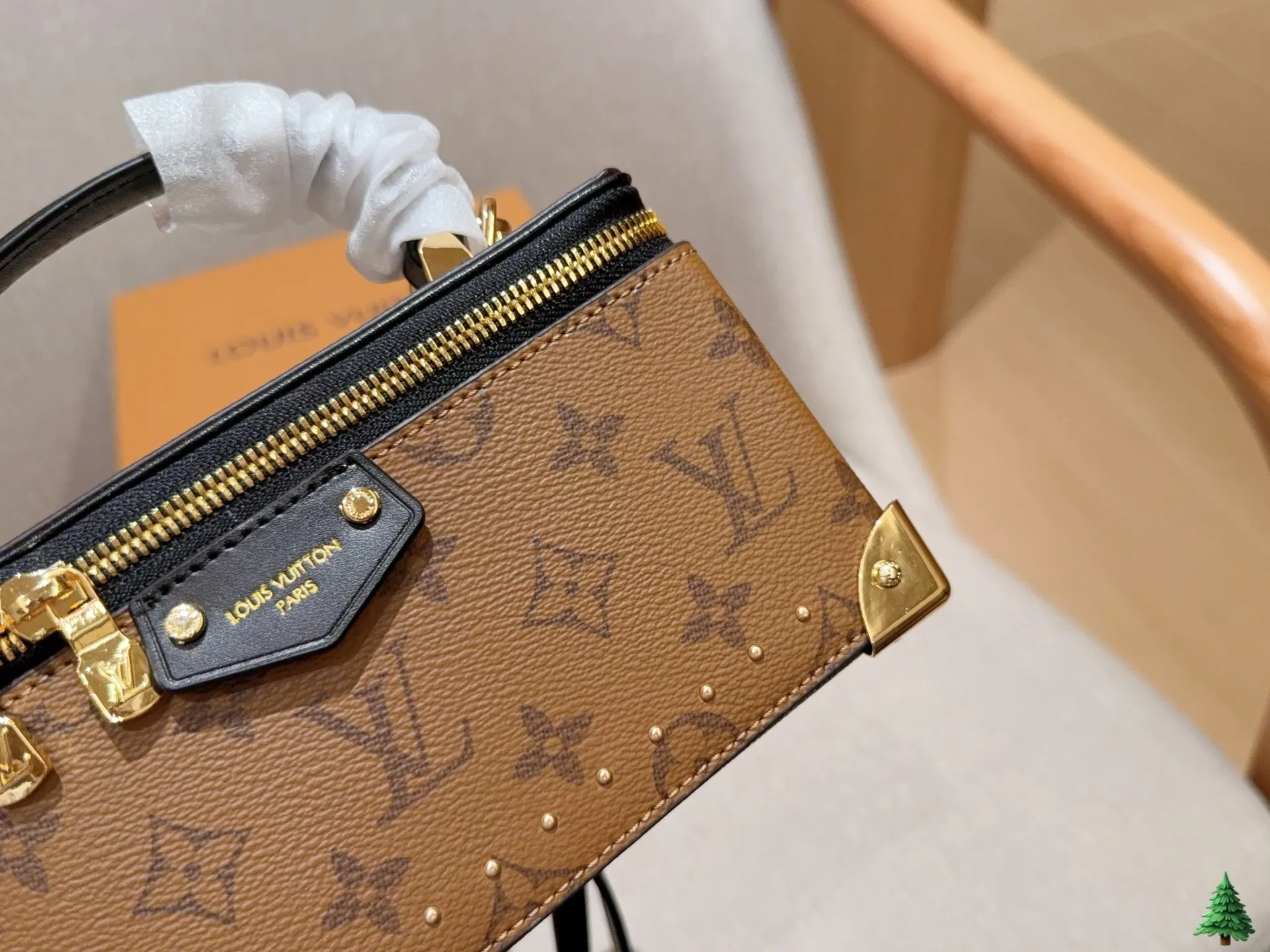 LV 金色 Trunk 化妝 包 鏈條包 精致鏈條款(數字9) LV 金色 Trunk 化妝 包 鏈條包 精致鏈條款(數字9)