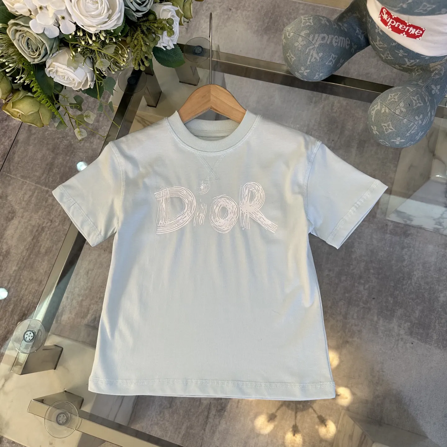 Dior Short Sleeved T-Shirt Exquisite Wear