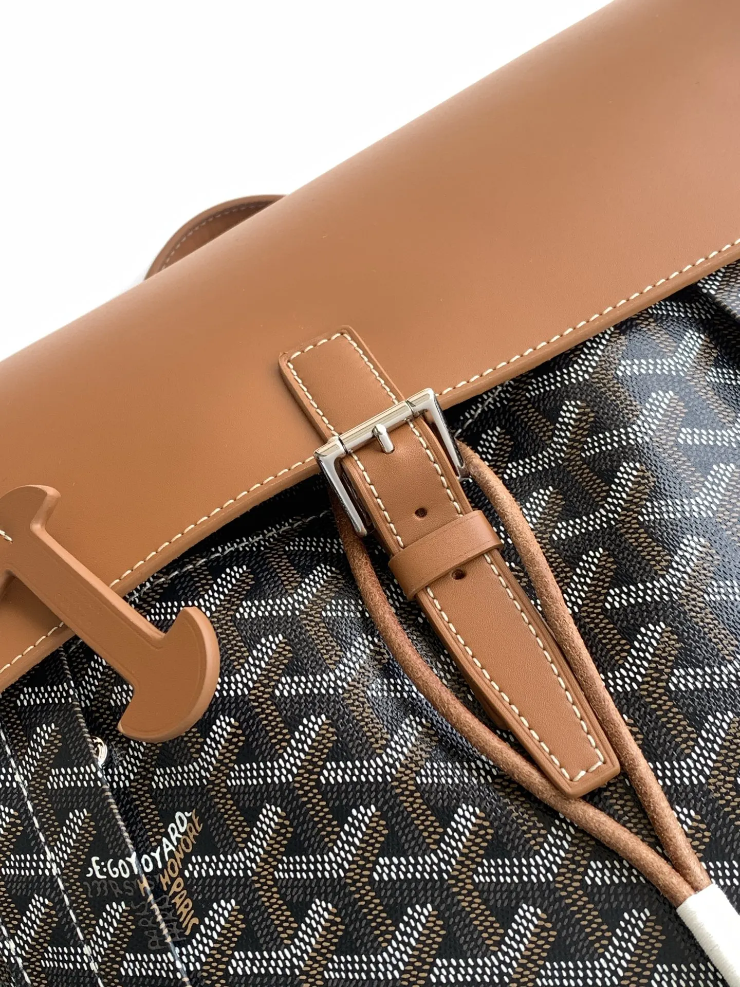 Goyard 黑色 棕色 雙肩包 实用雙肩款