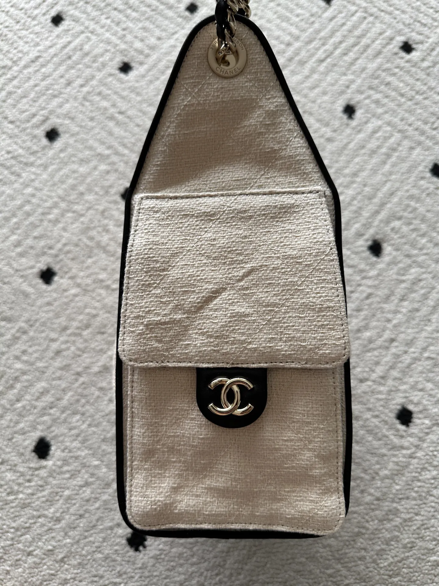 CHANEL 牛皮 腋下包 复古腋下背款