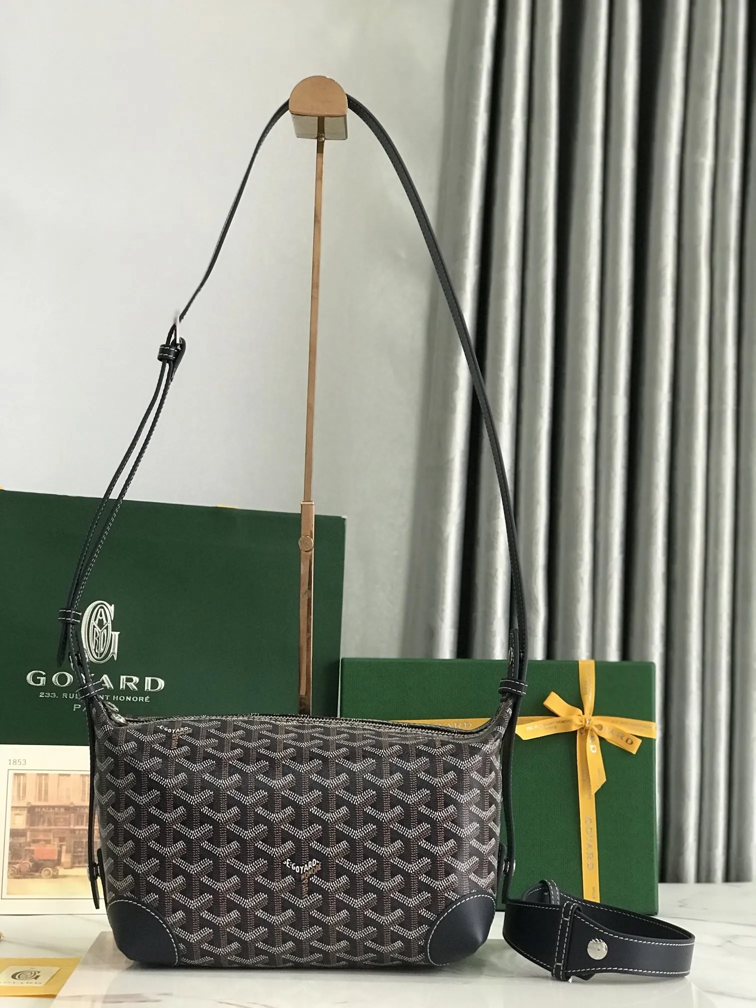 Goyard 戈雅 化妝包Boeing 化妝包收納袋 内里有 手拿包 精致手拿款
