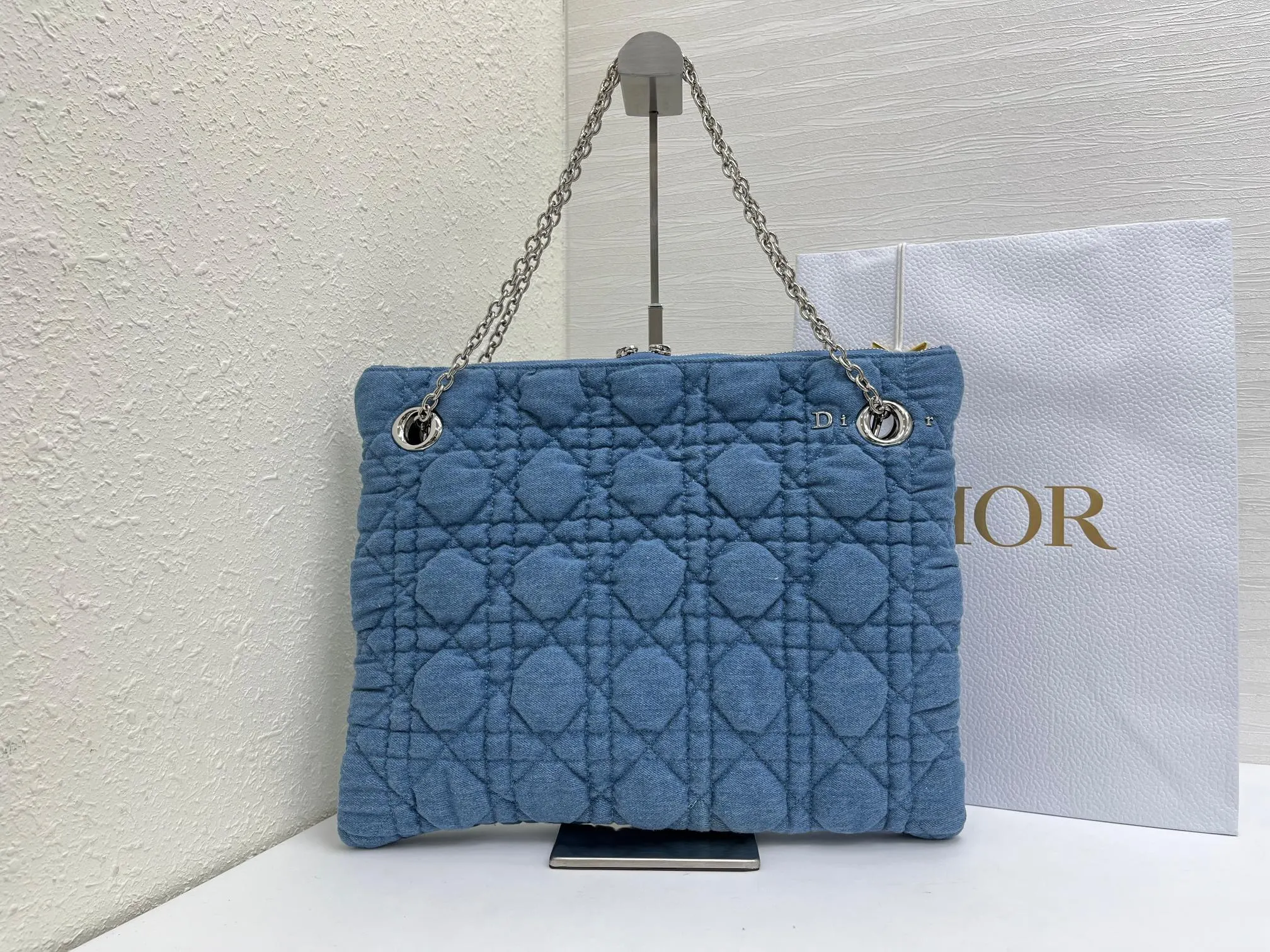 Dior Cannage Quilted Tote 藤格绗缝手 托特包 大容量托特款