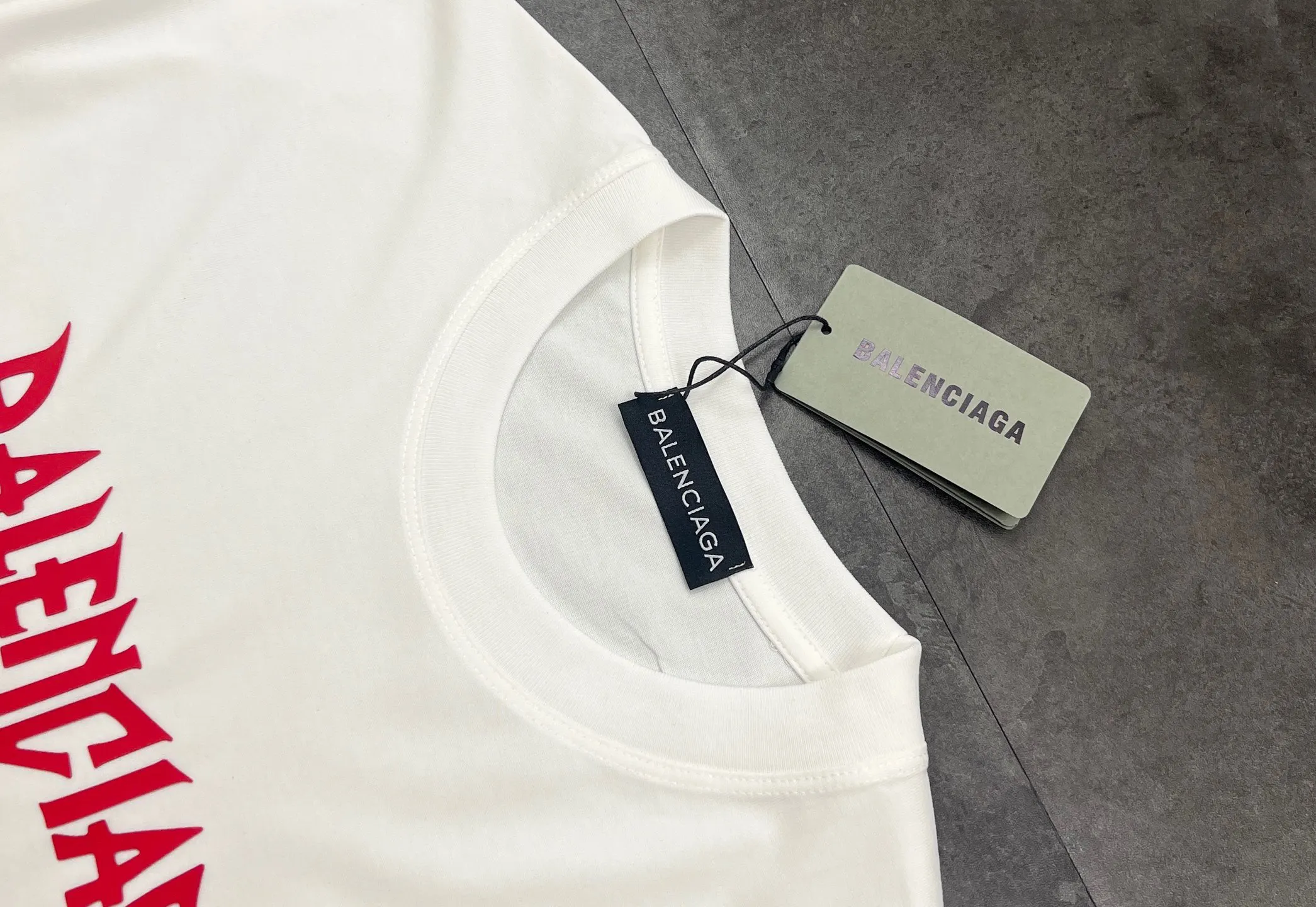 Balenciaga Black/White Cotton Sneakers