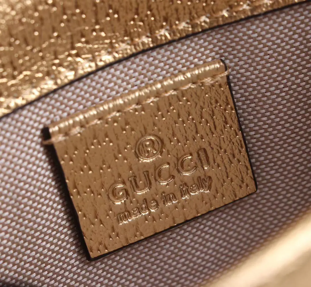Gucci Dionysus 老花虎頭扣鏈條包 單肩斜挎