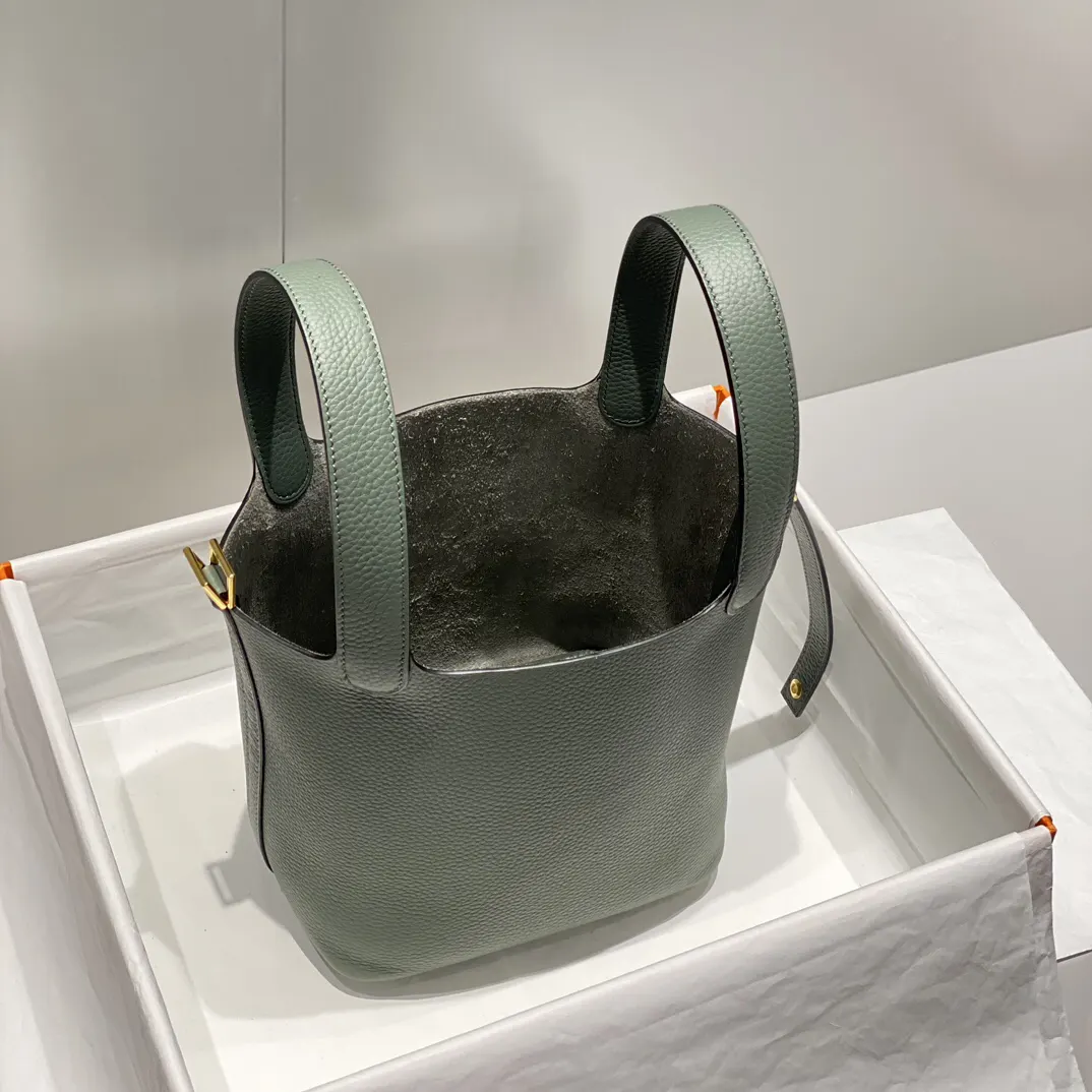 Hermès Picotin 牛皮 水桶包 18cm