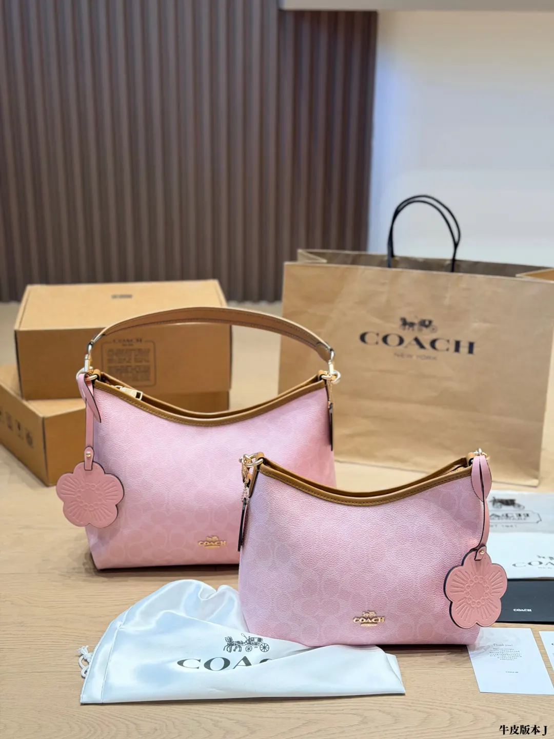 Coach 牛皮 腋下包 復古腋下背款