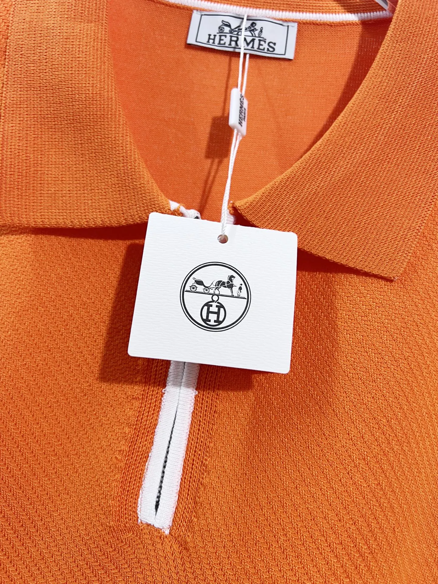 Hermès Polo Shirt Orange