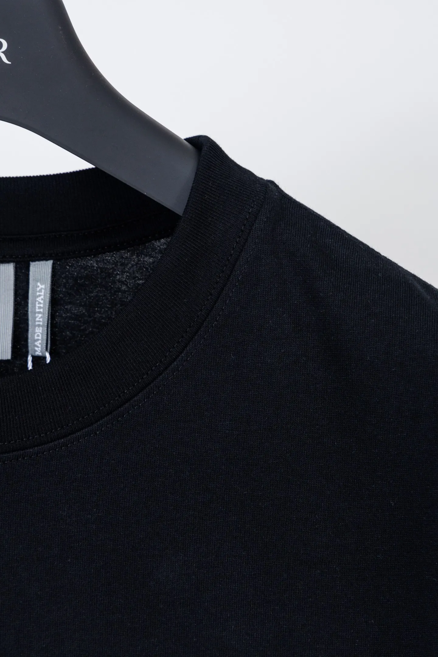 Dior White Embroidery Print Short Sleeve T-Shirt
